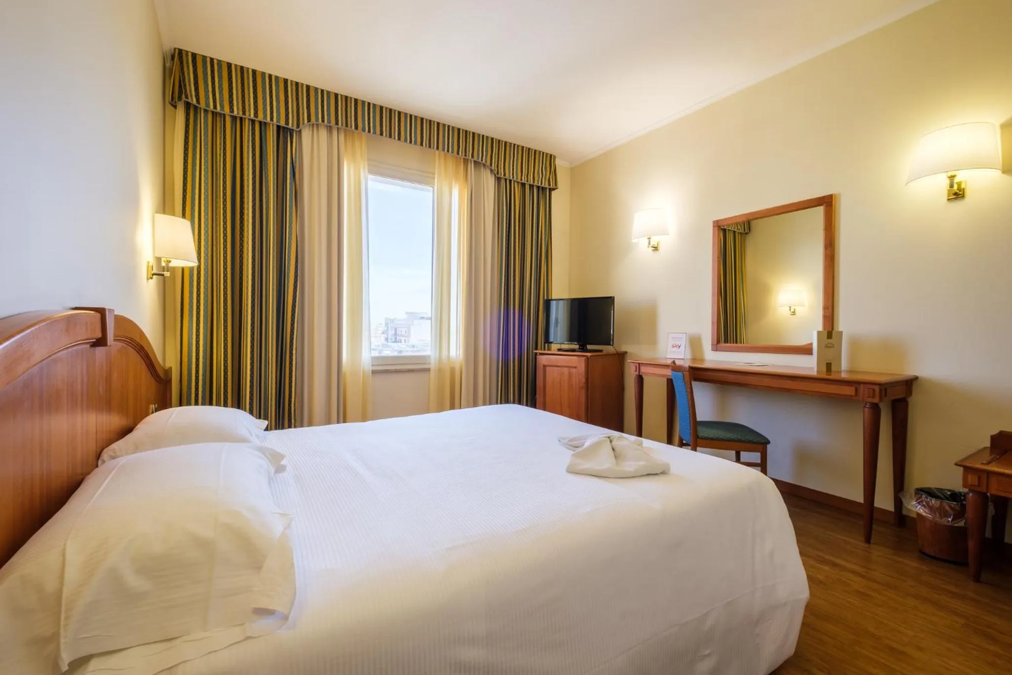 Bed in Hotel President