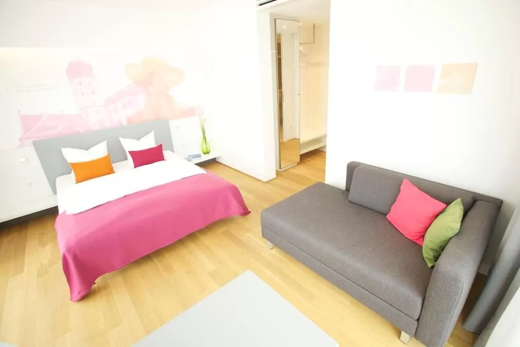 Photo of the whole room, Bed in Illertisser Hof