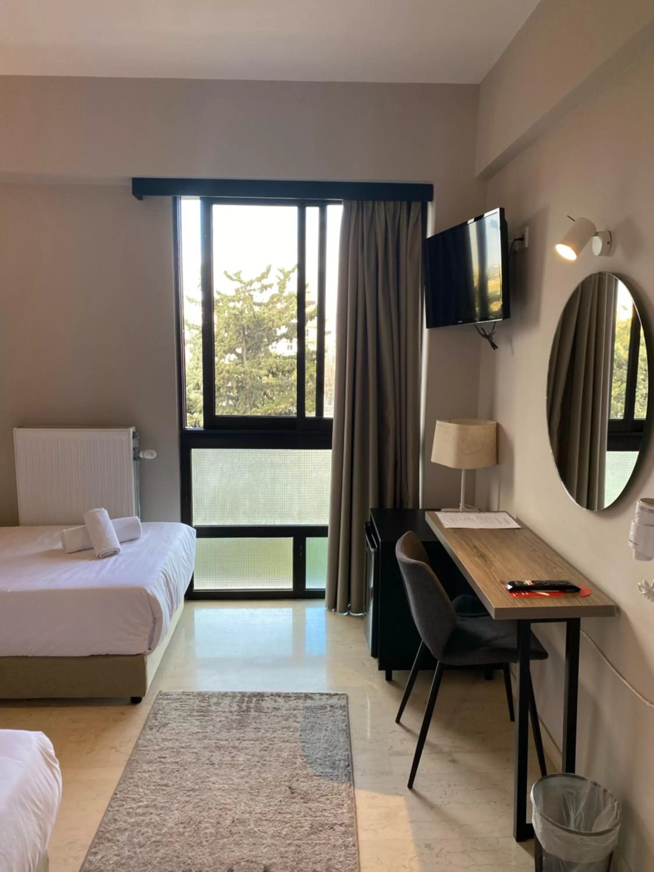 Bedroom, Bed in Athens Iris Hotel