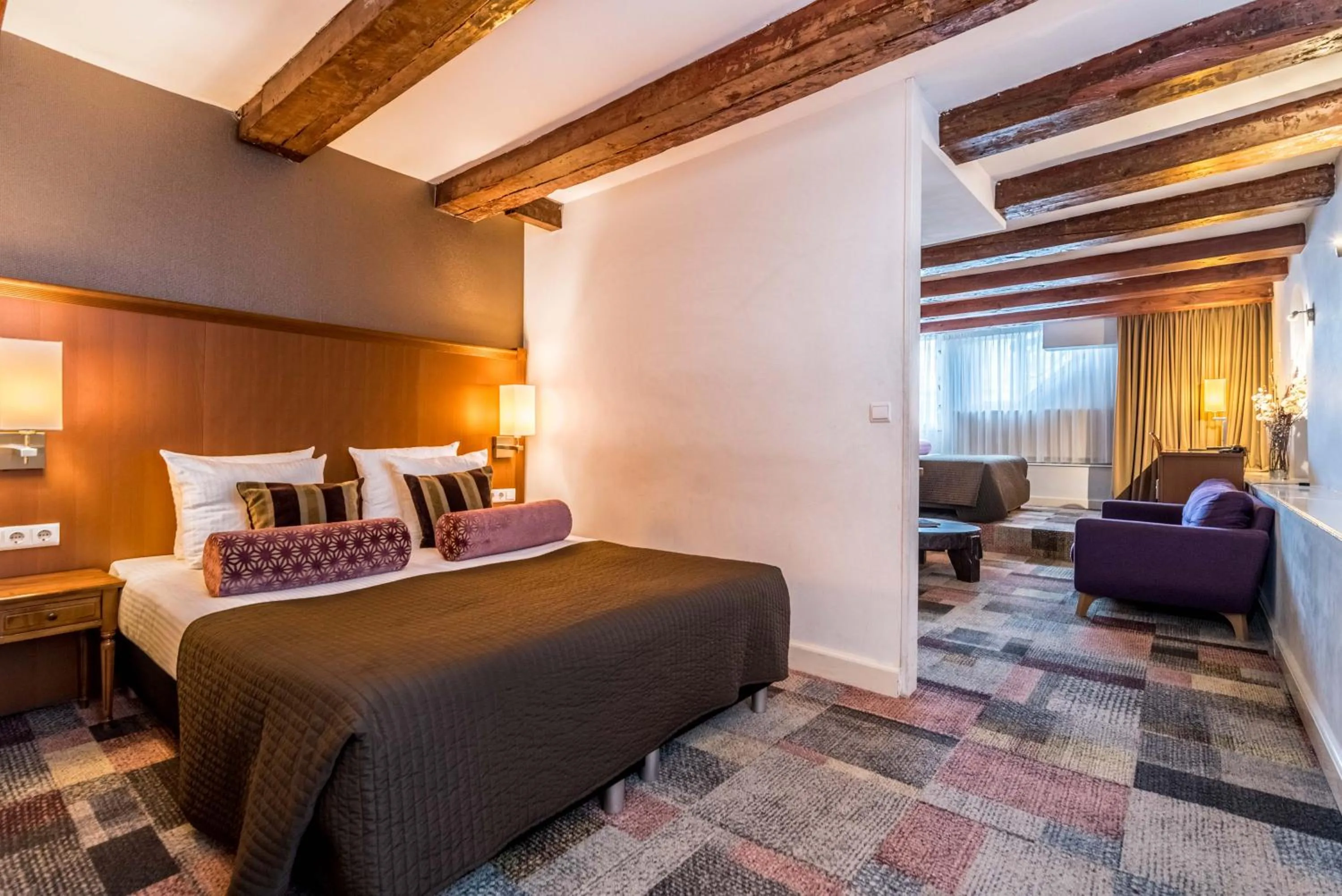 Bed in Hotel Amstelzicht