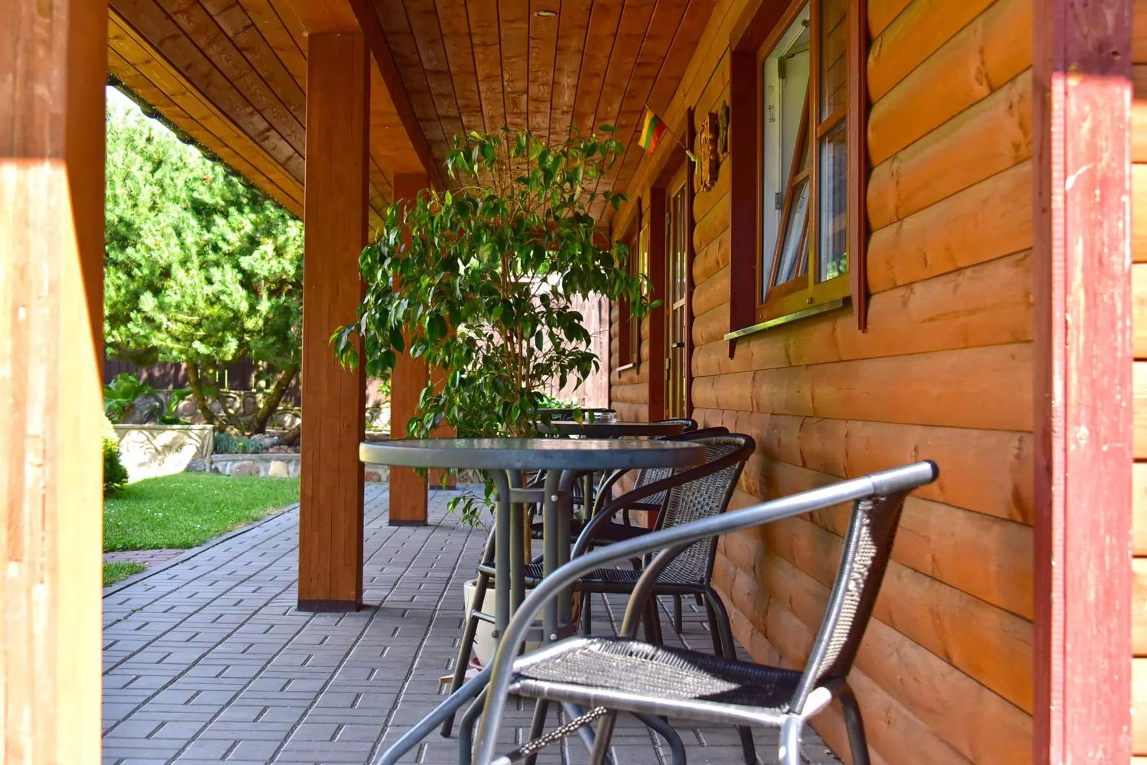 Patio in "Trakaitis" nameliai