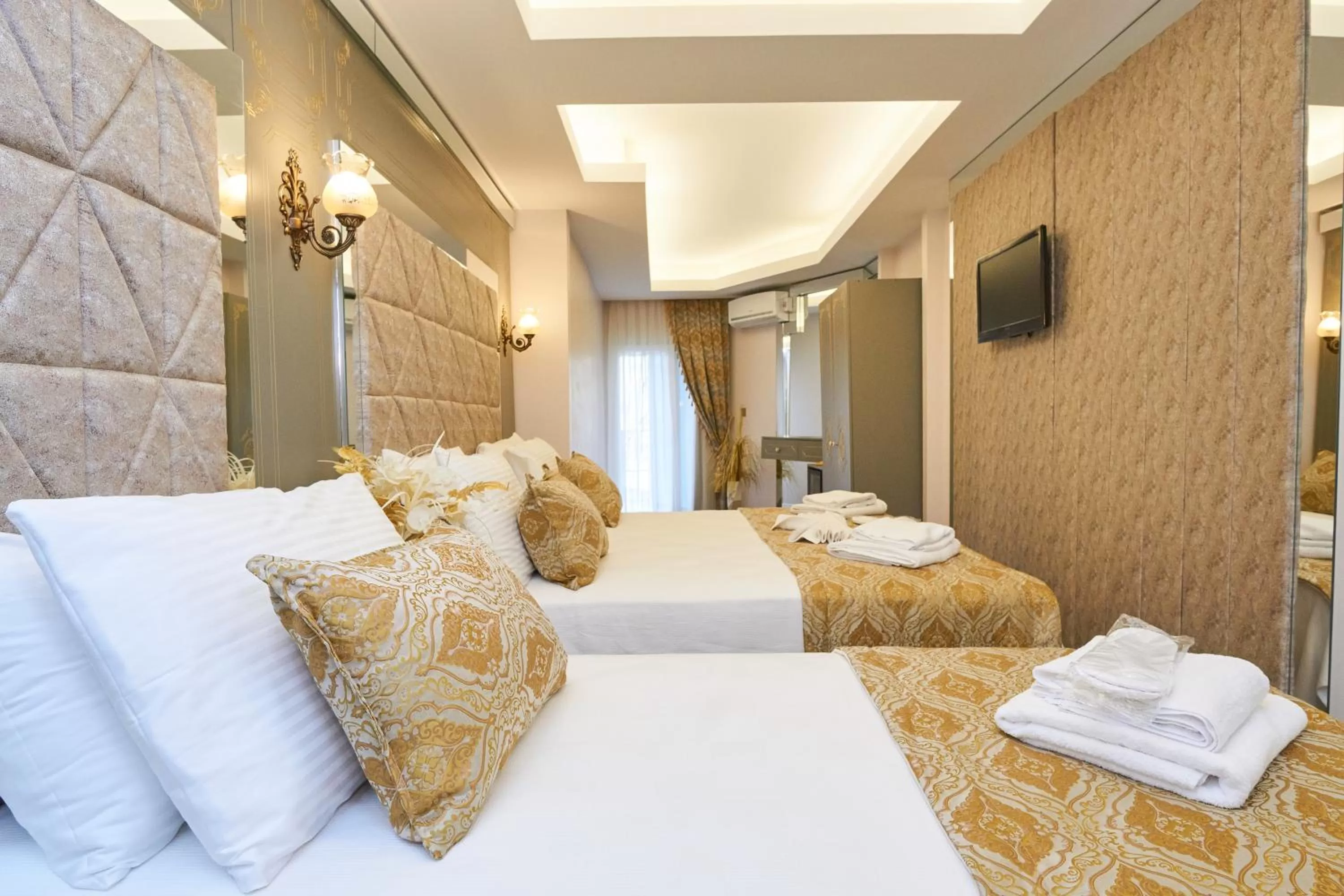 Bed in Sultan Suleyman Palace Hotel & Spa