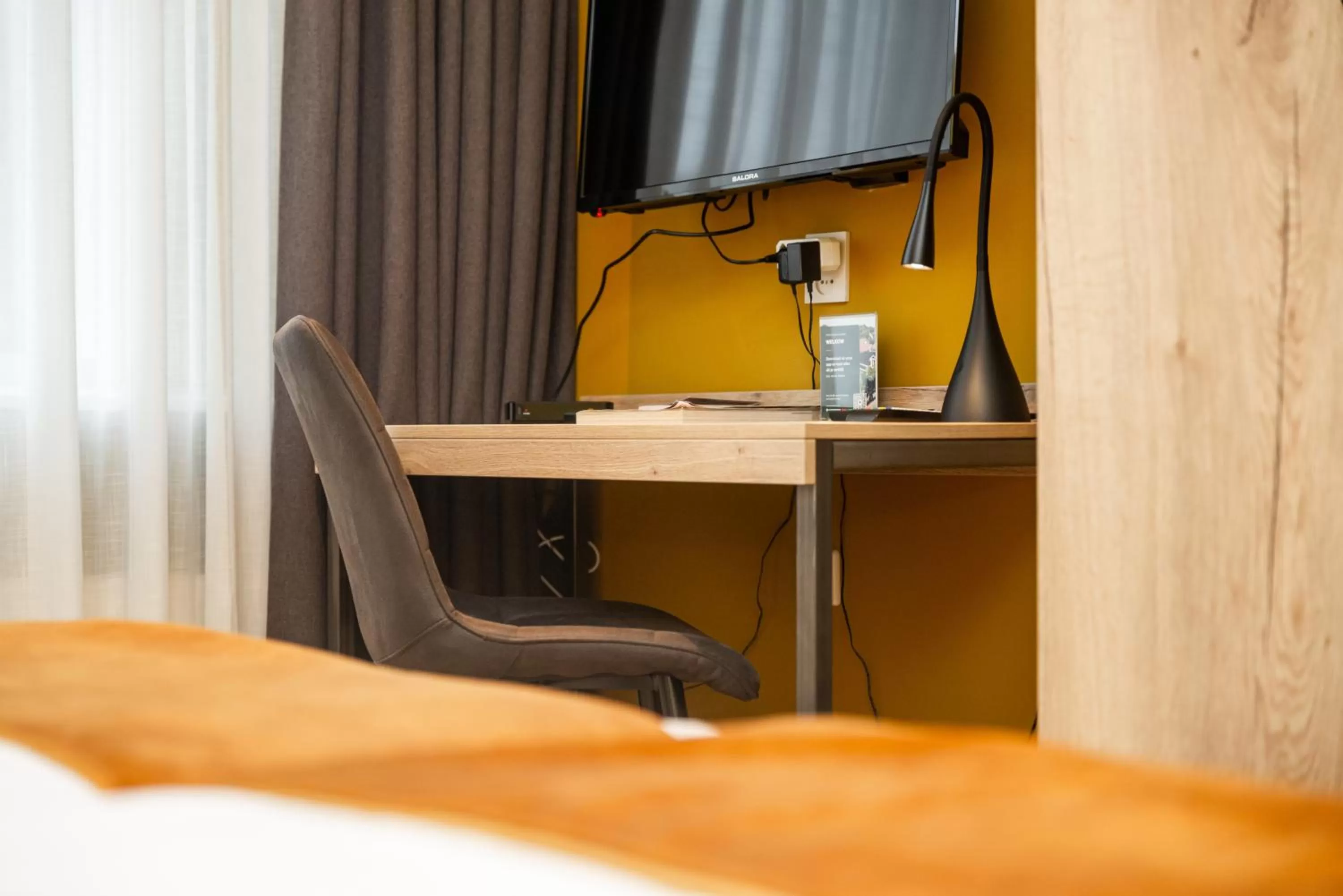 TV and multimedia, Bed in Hotel Onder De Linden