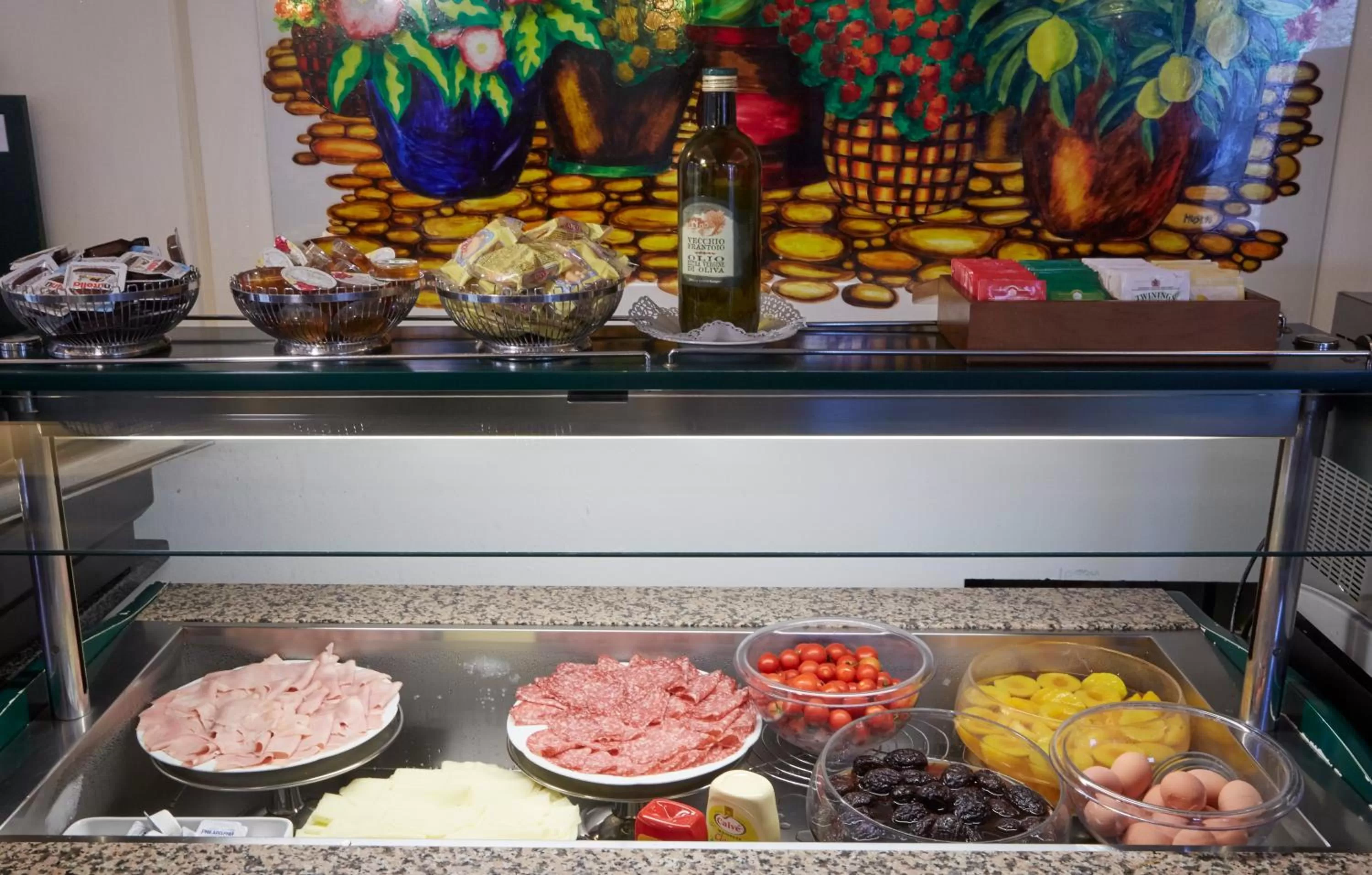 Buffet breakfast, Food in Hotel Ritter