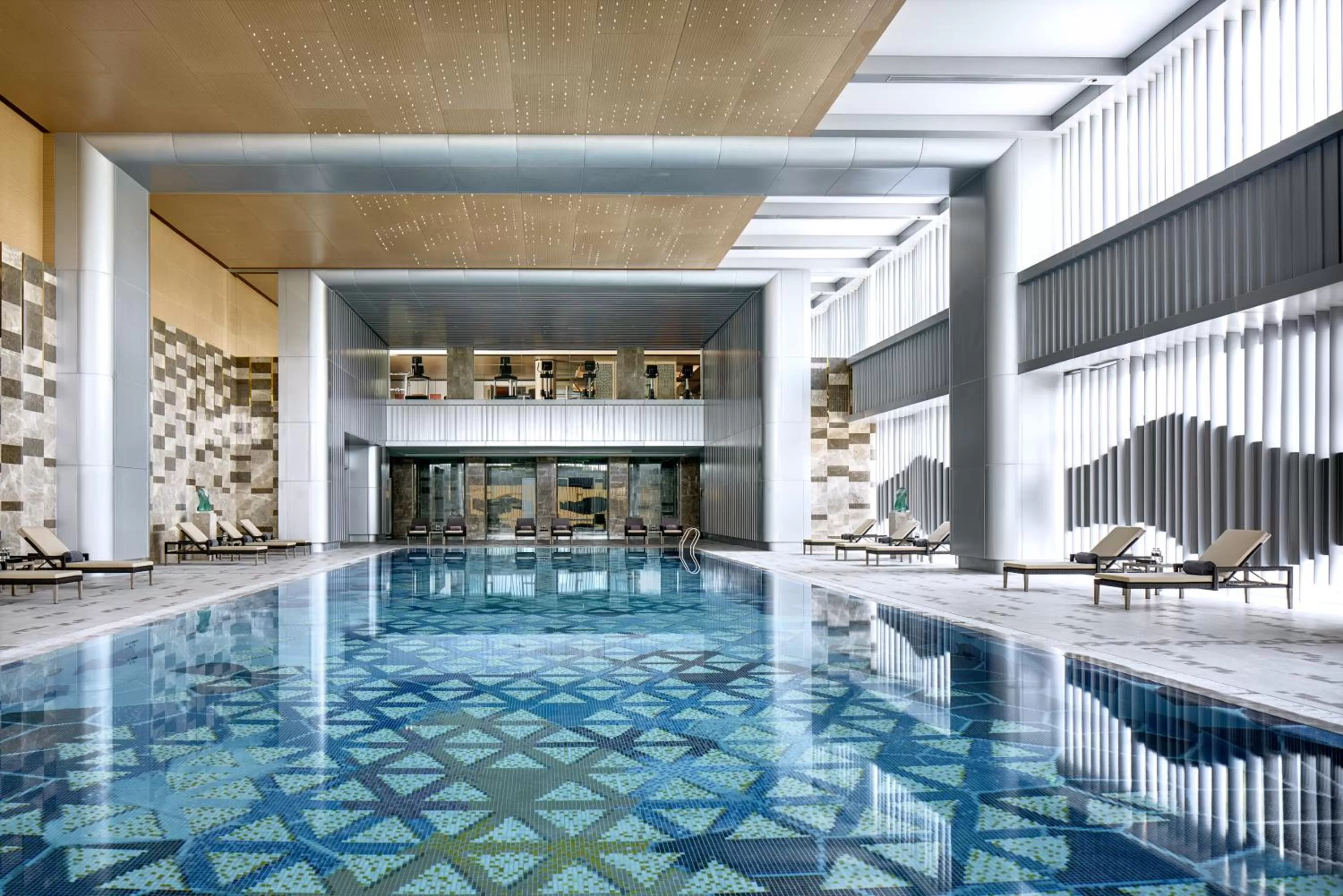 Swimming pool in Cordis, Beijing Capital Airport By Langham Hospitality Group