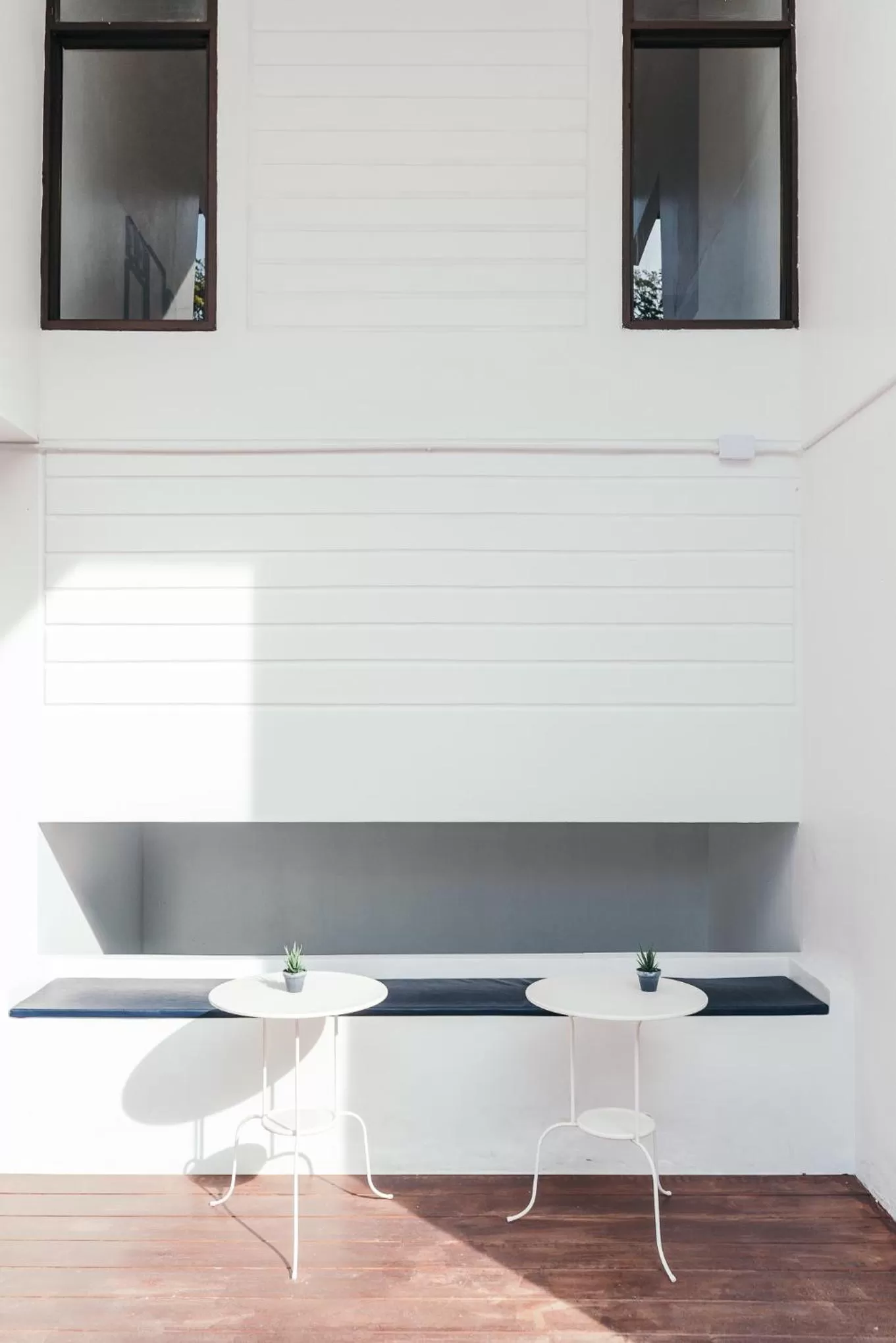 Seating area in The Mellow Pillow Hotel @ Chiang Mai Gate