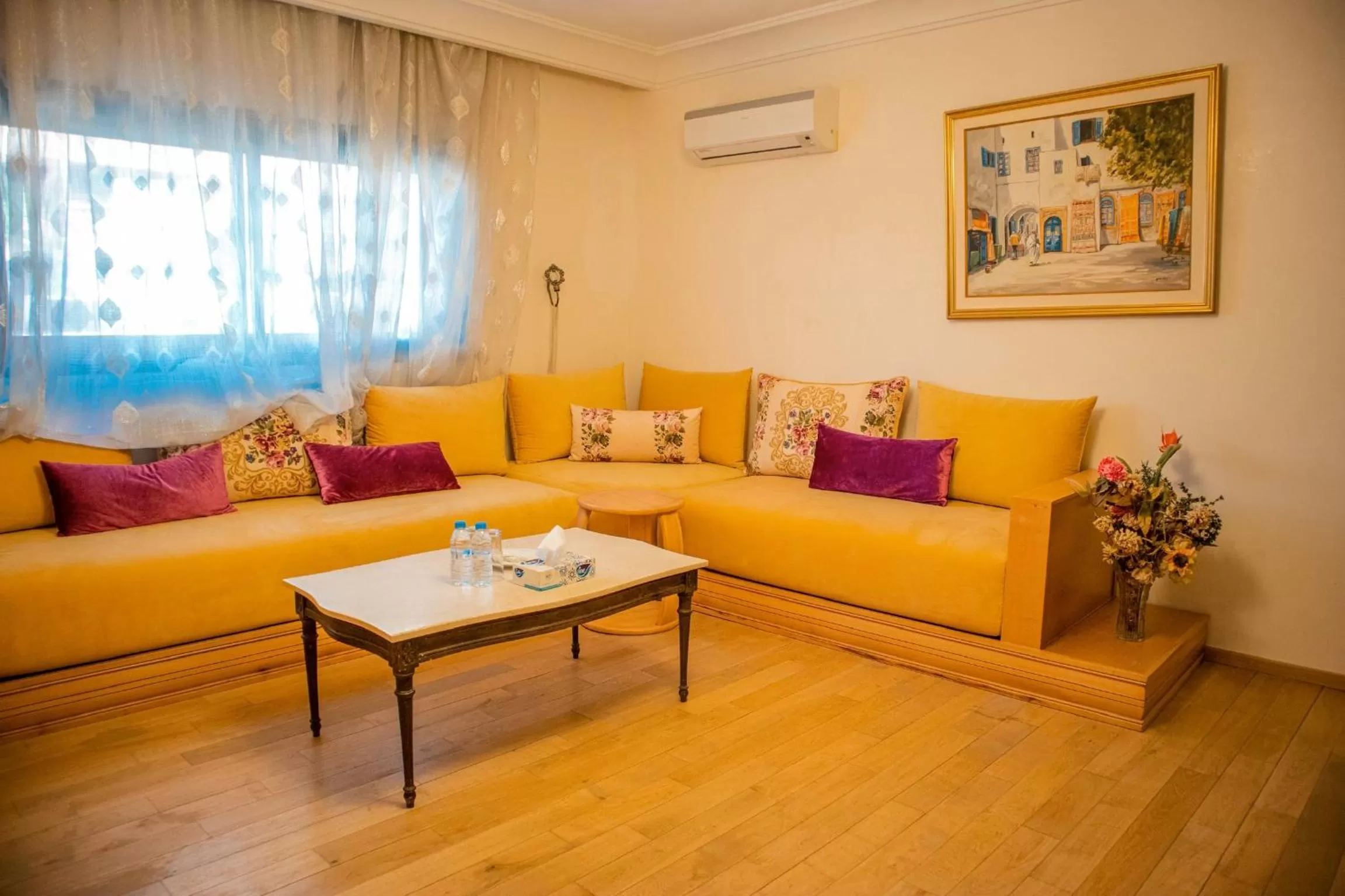 Seating area in Sahara Line Hotel