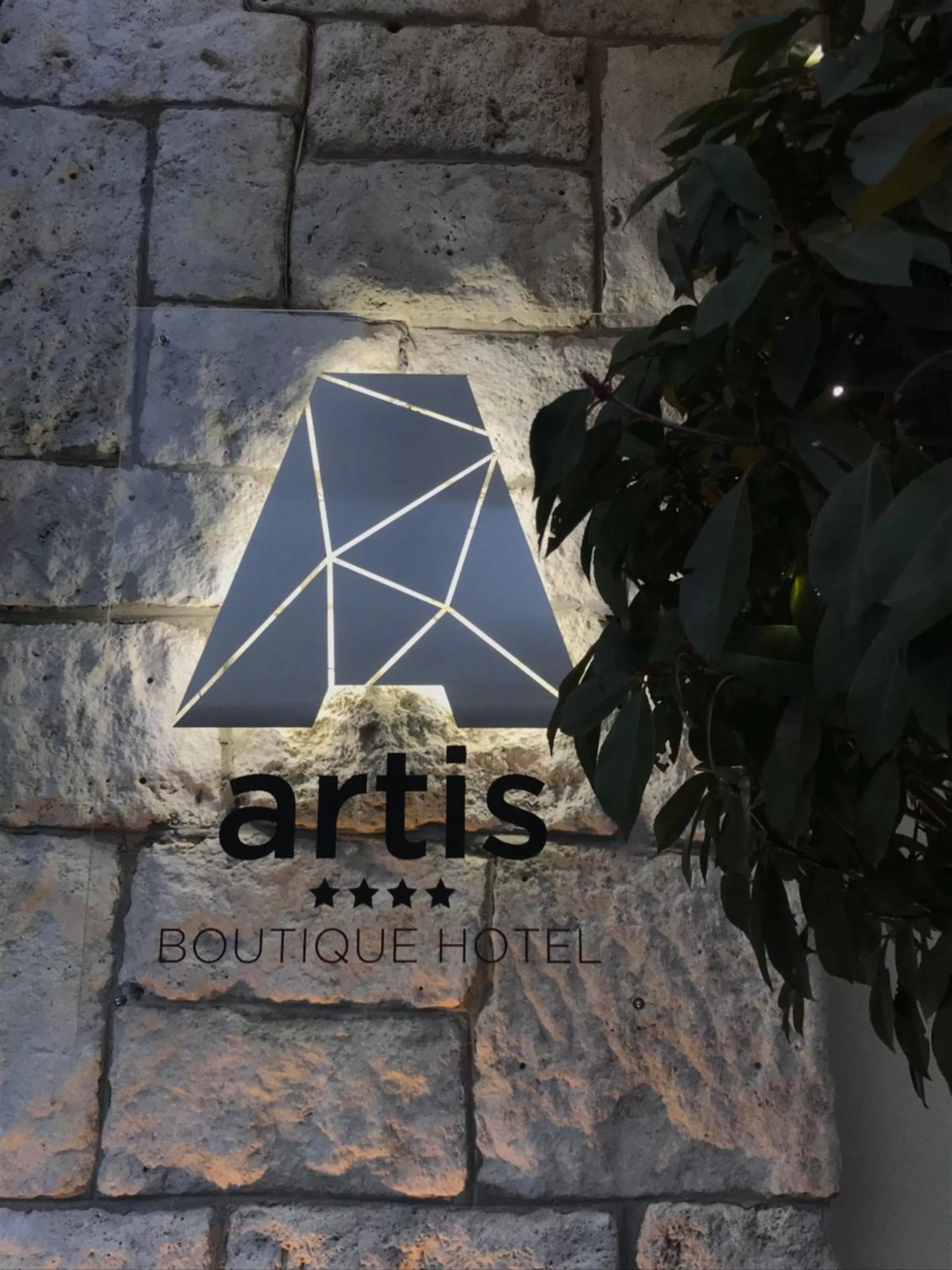 Property logo or sign in Artis Boutique Hotel