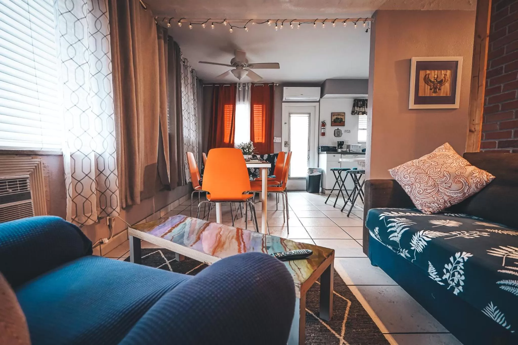 Living room in Hollywood Light Haven Lodge