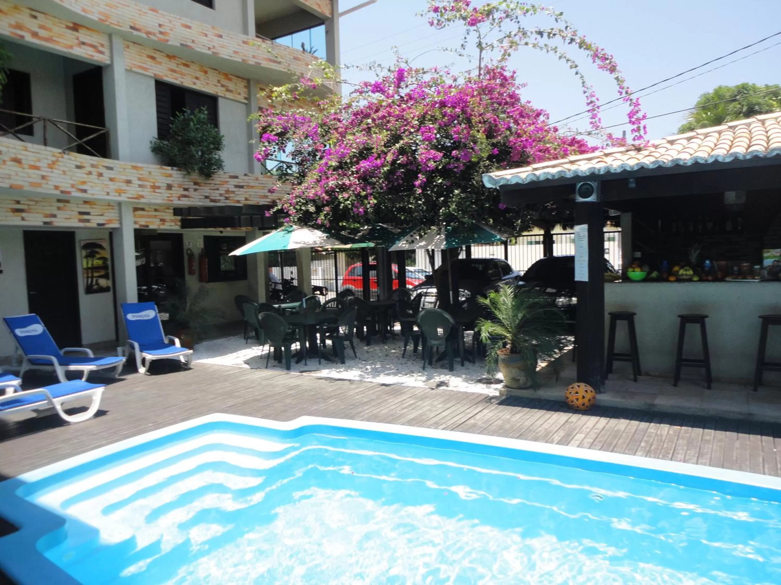 Swimming pool in Pousada Beija Flor