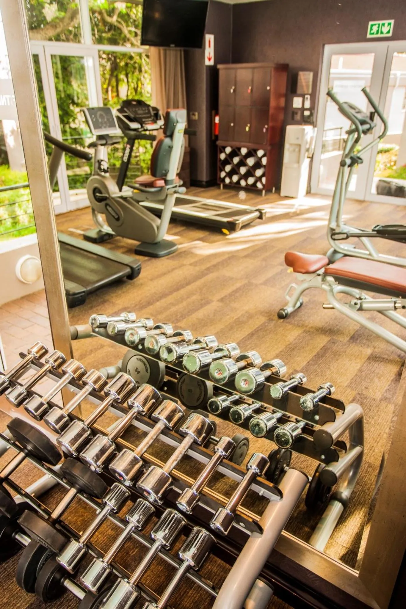 Fitness centre/facilities in Garden Court Morningside Sandton