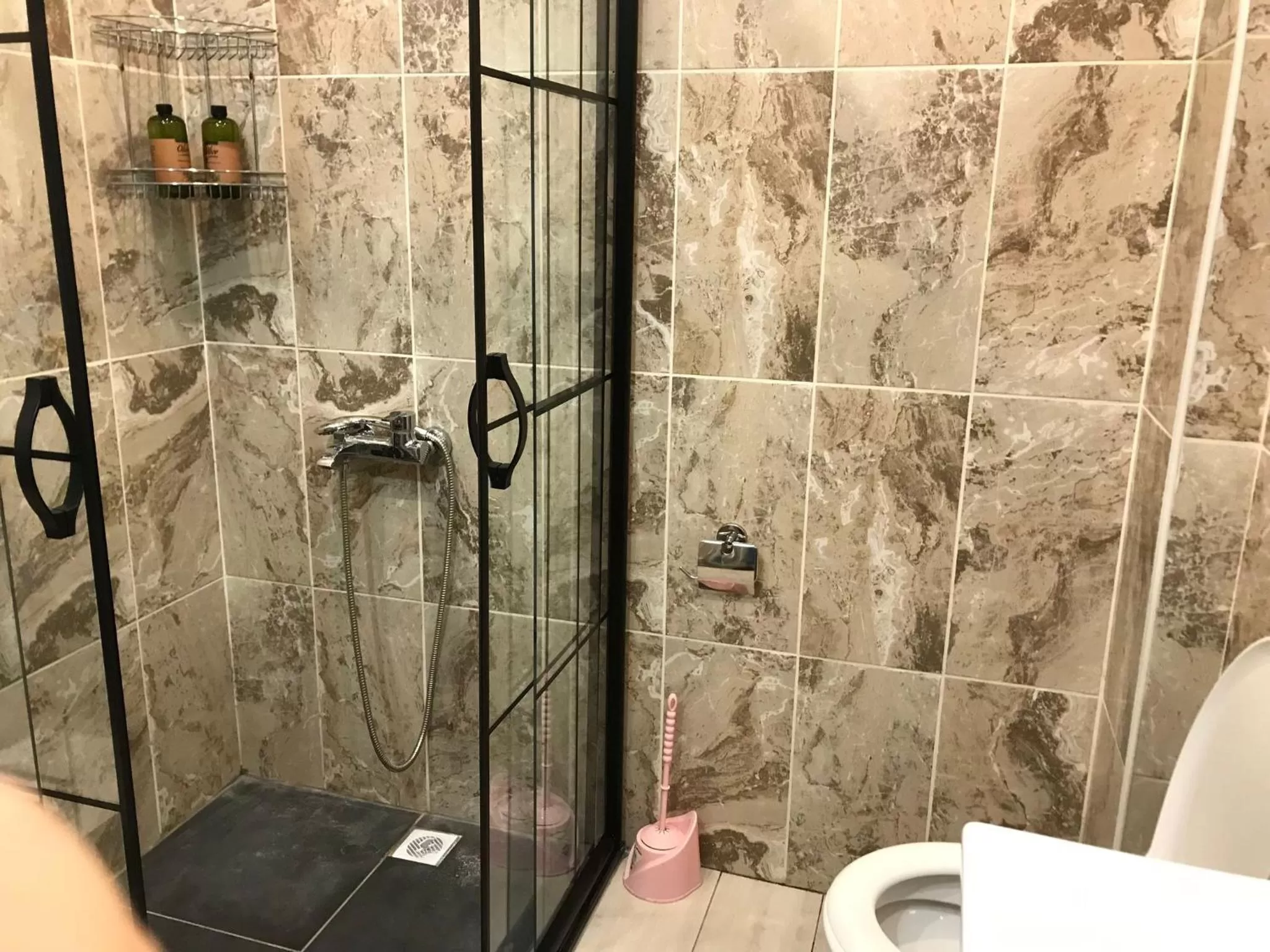 Shower, Bathroom in Yılmaz Suit Apartments