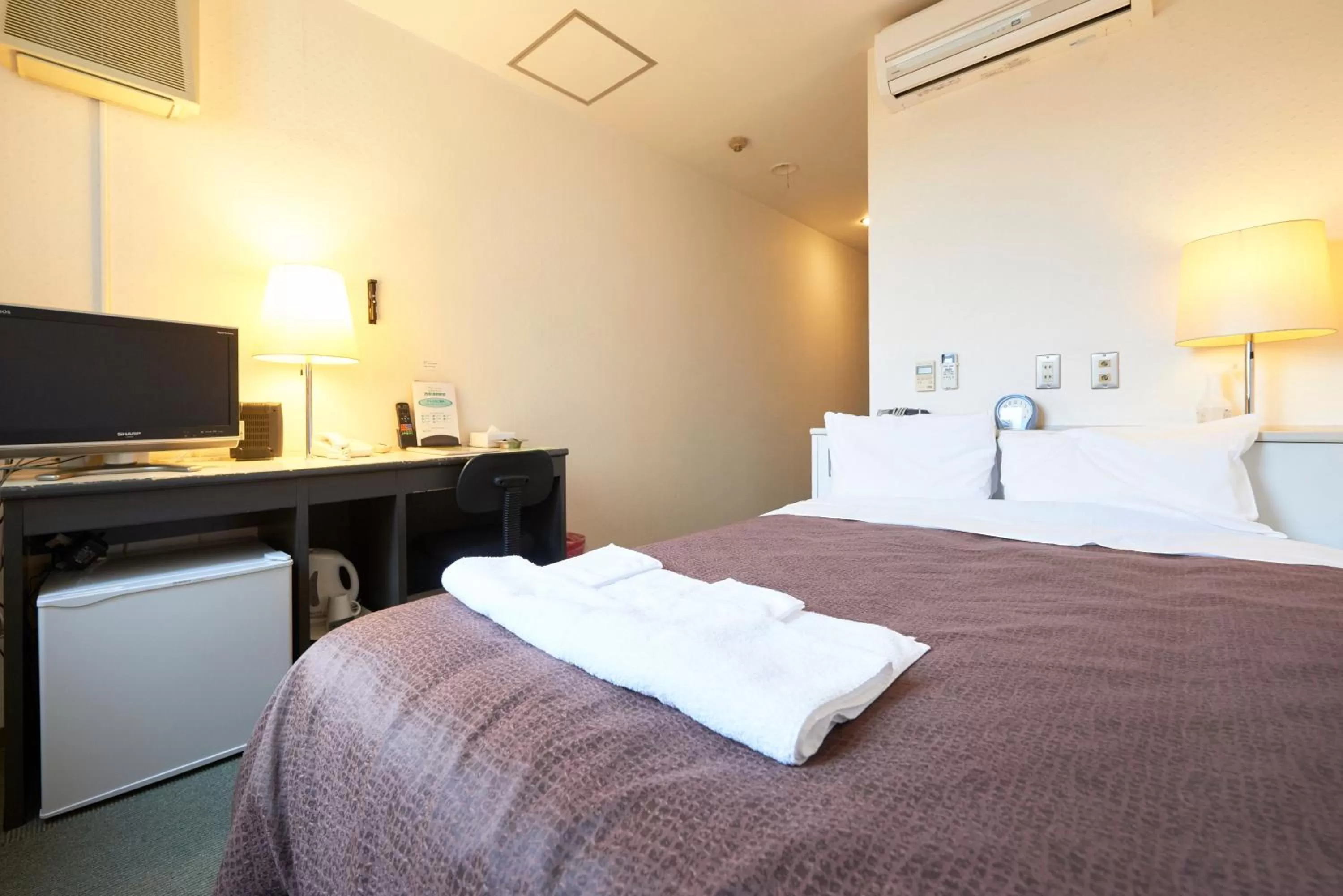 Bed in Hotel Select Inn Nishinasuno