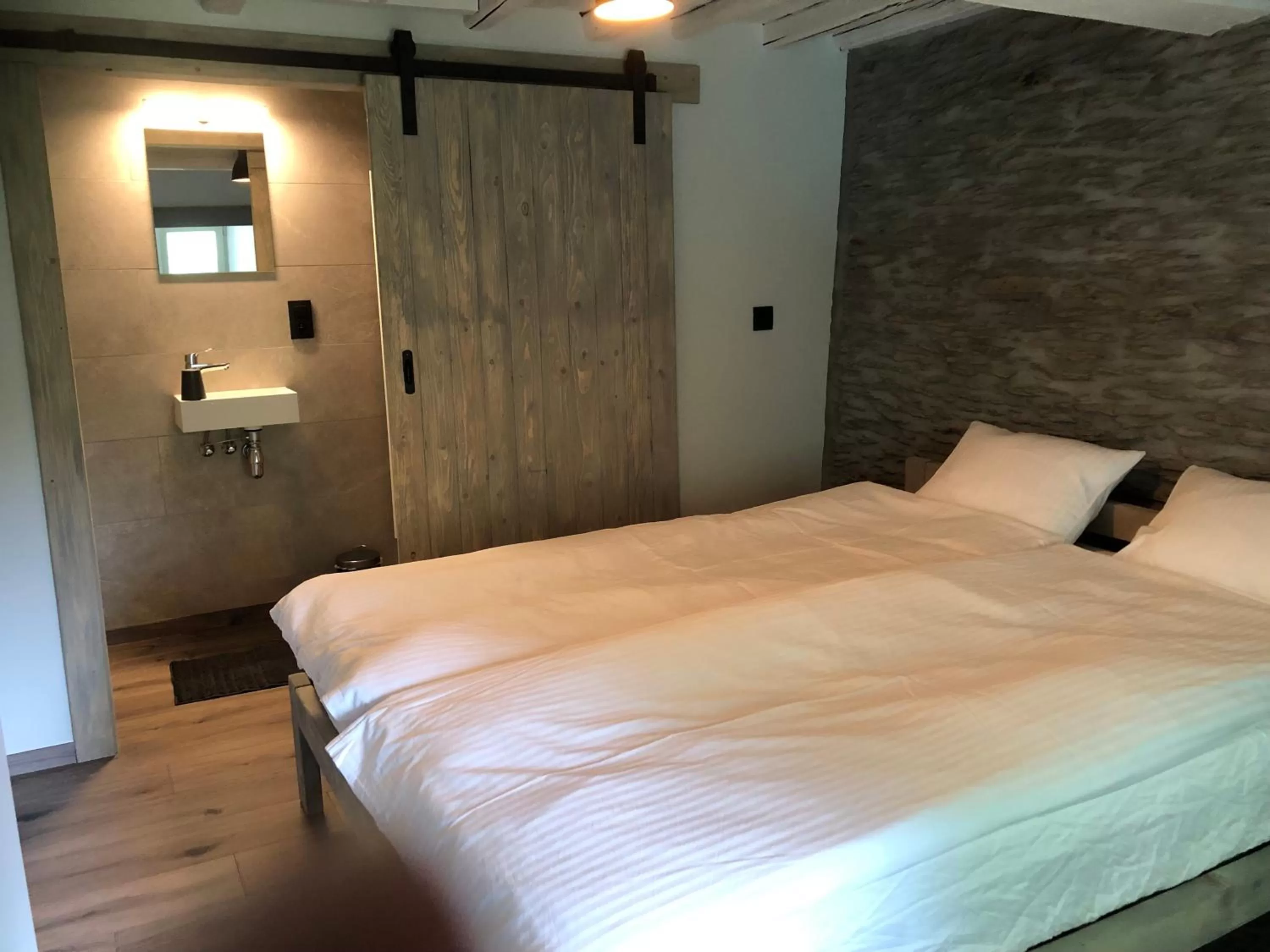 Bedroom, Bed in B&B Le Nid d'Hirondelle