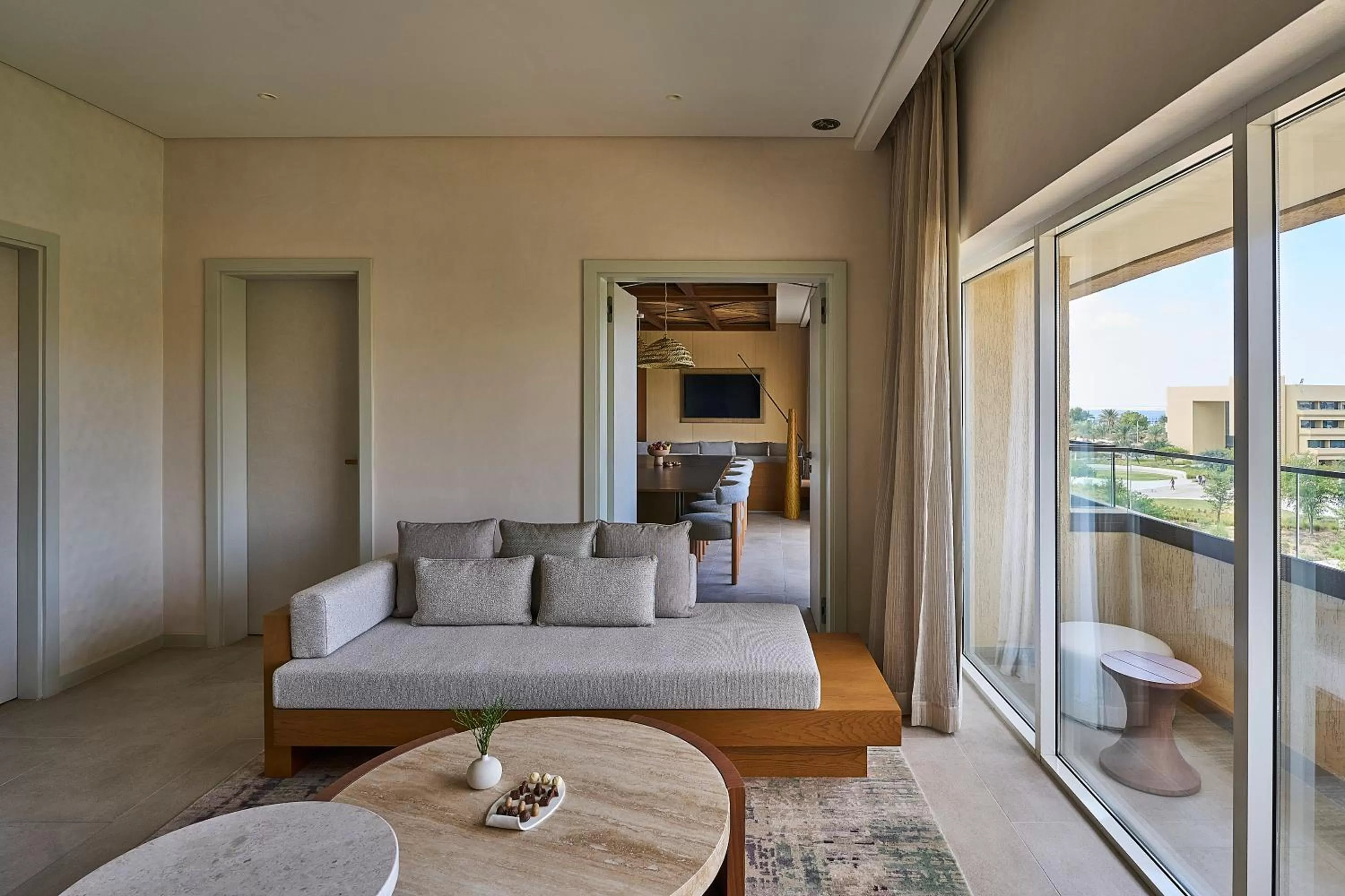 Living room in ERTH Abu Dhabi Hotel