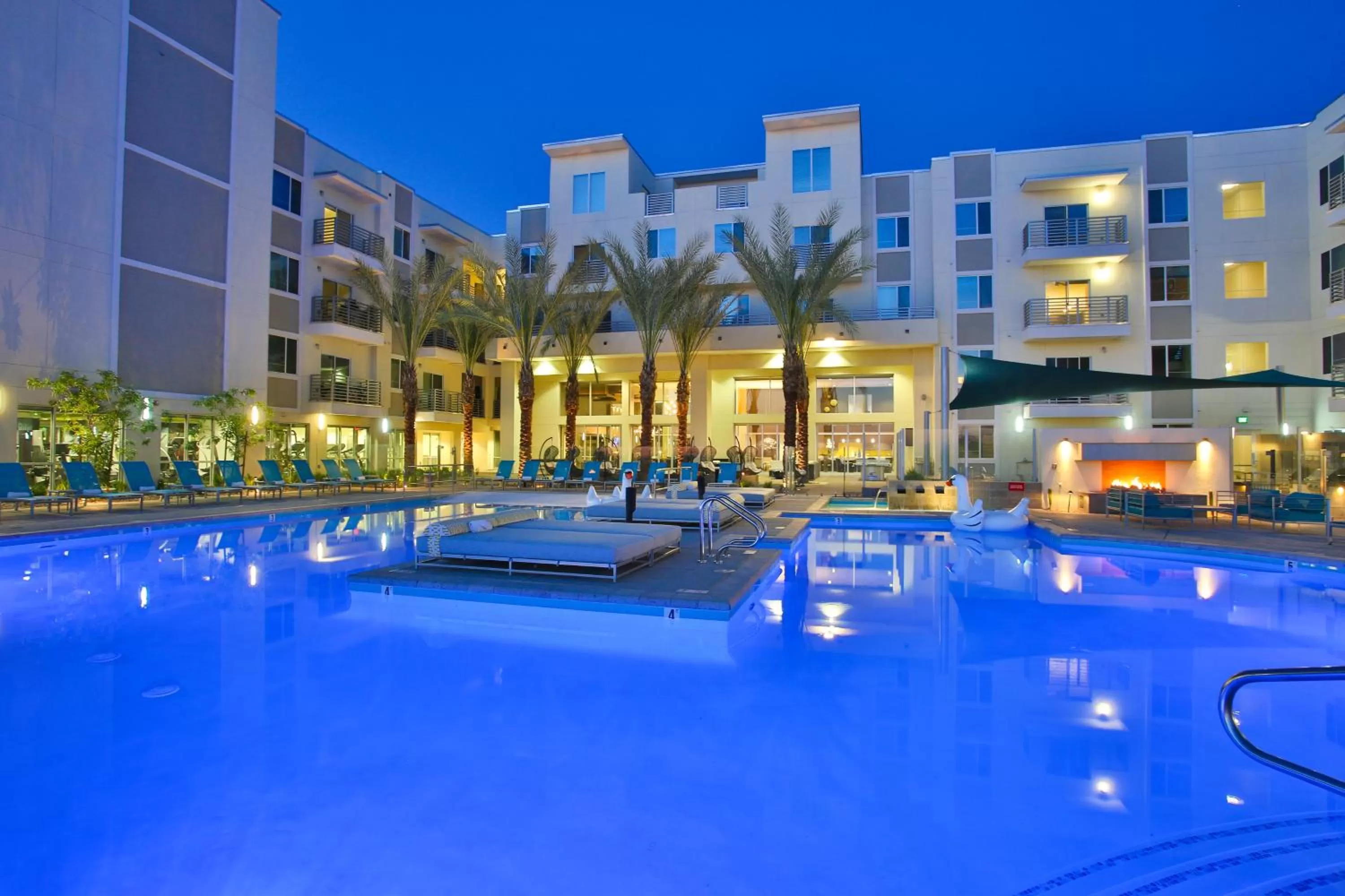 BBQ facilities, Property Building in Luxury Condos by Meridian CondoResorts- Scottsdale