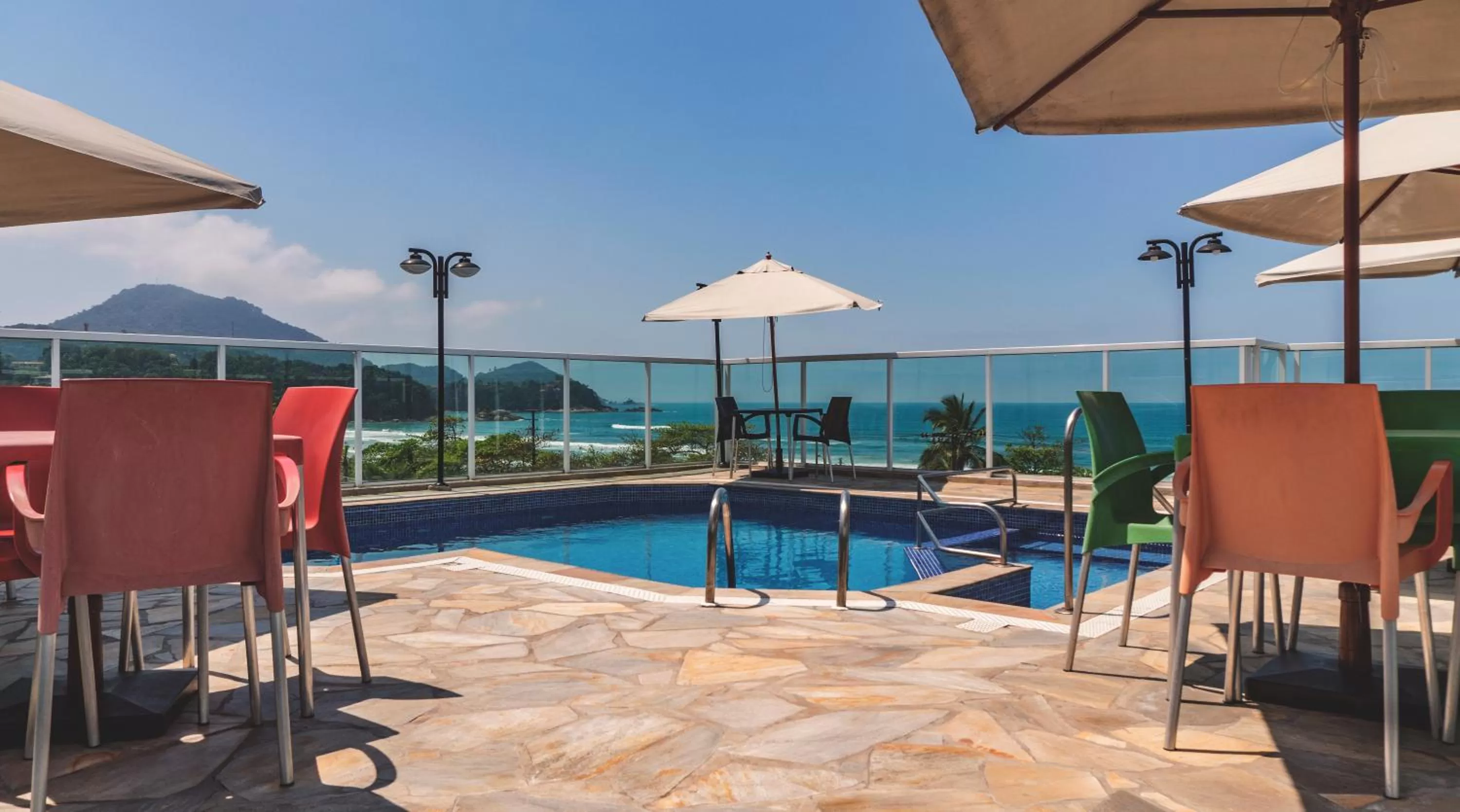 Pool view in UPG Hotel