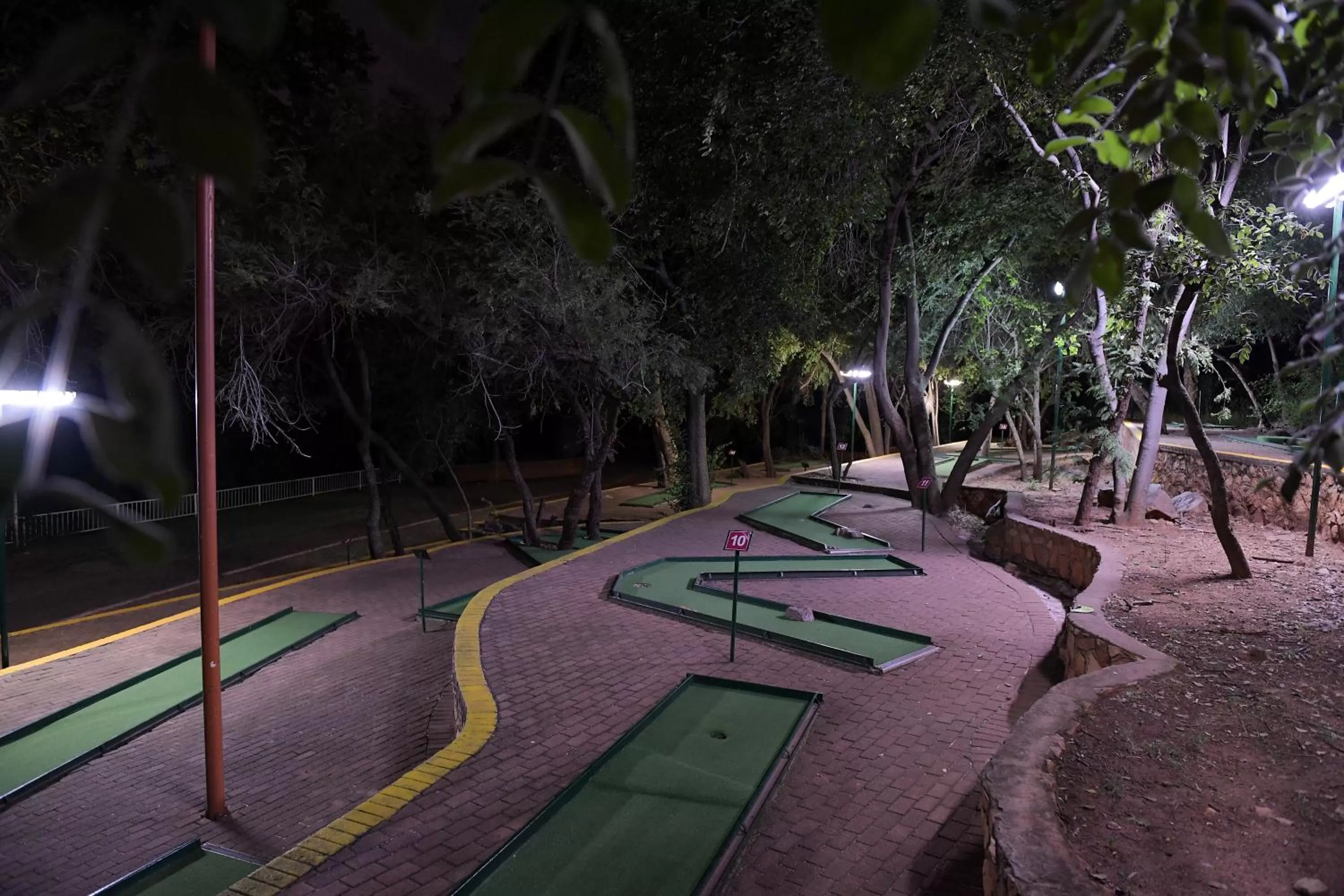 Minigolf in ATKV Buffelspoort