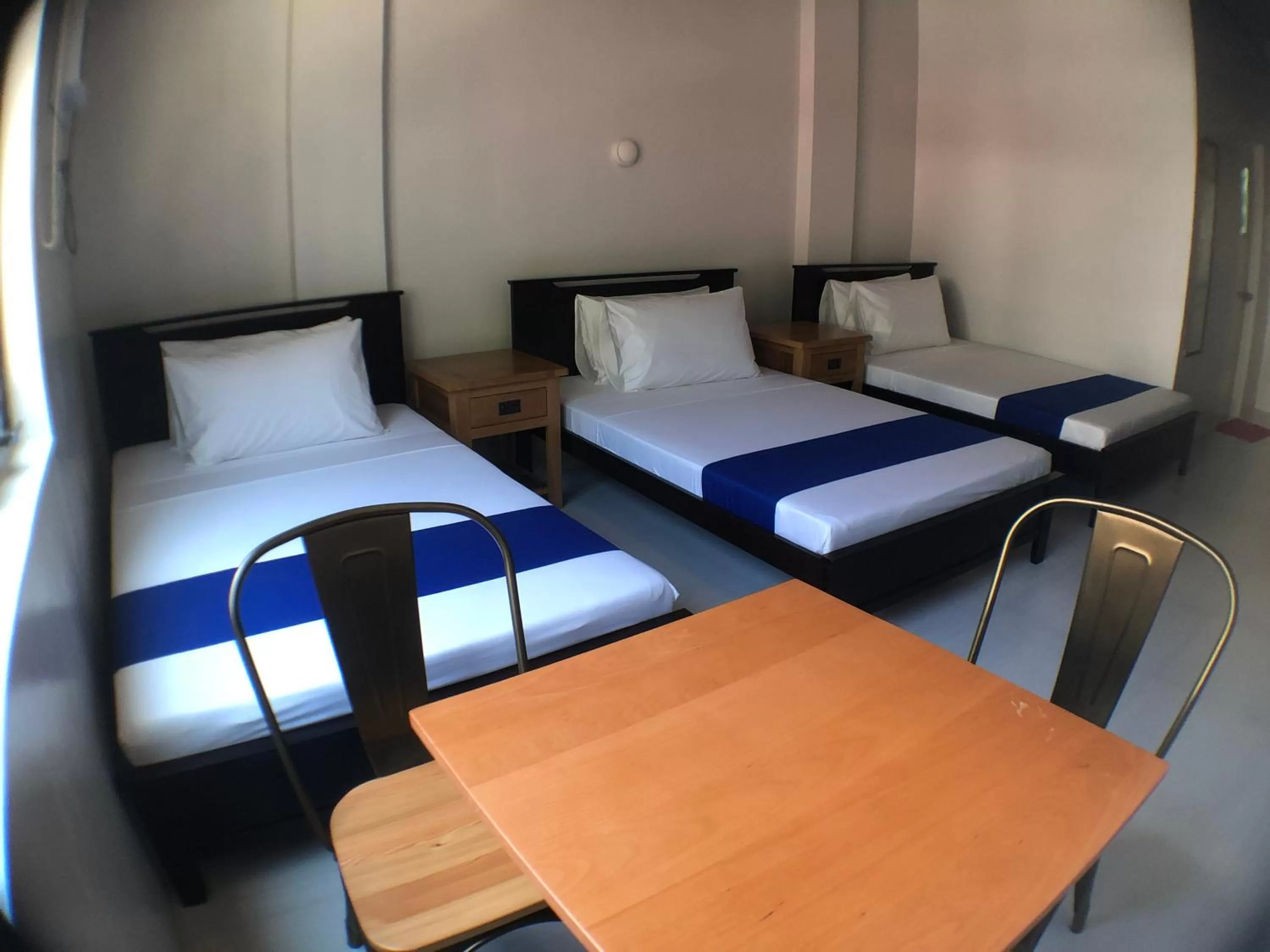 Bed in South Anchorage Inn