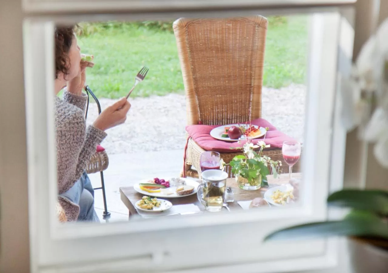 Balcony/Terrace in Naturschlosshotel Blumenthal