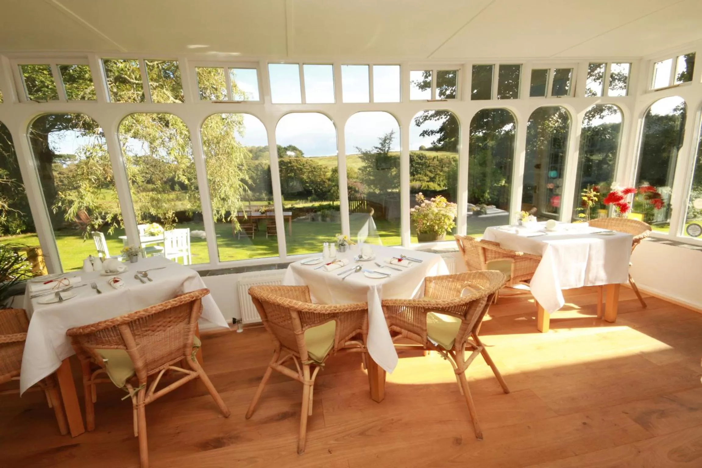 Garden view, Restaurant/Places to Eat in Trenderway Farm