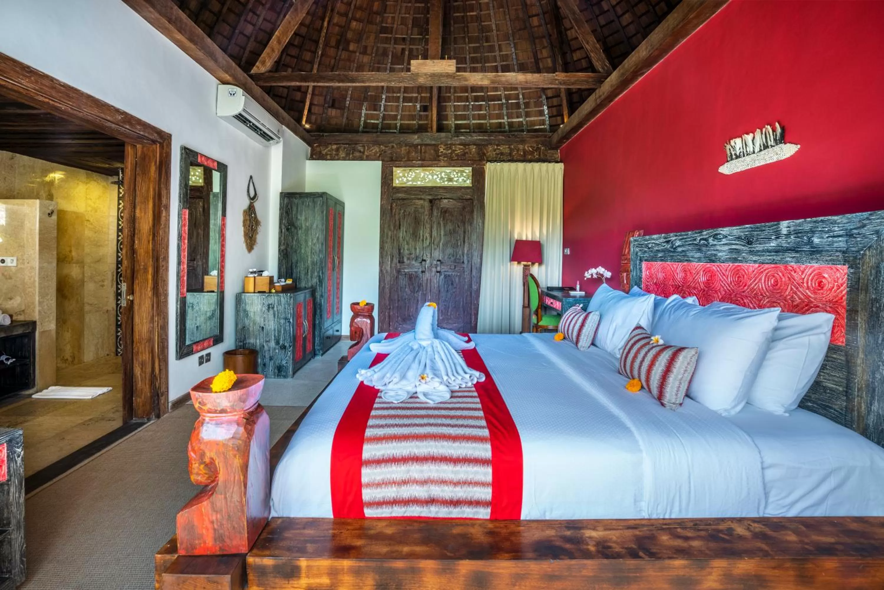 Bed in Menzel Ubud