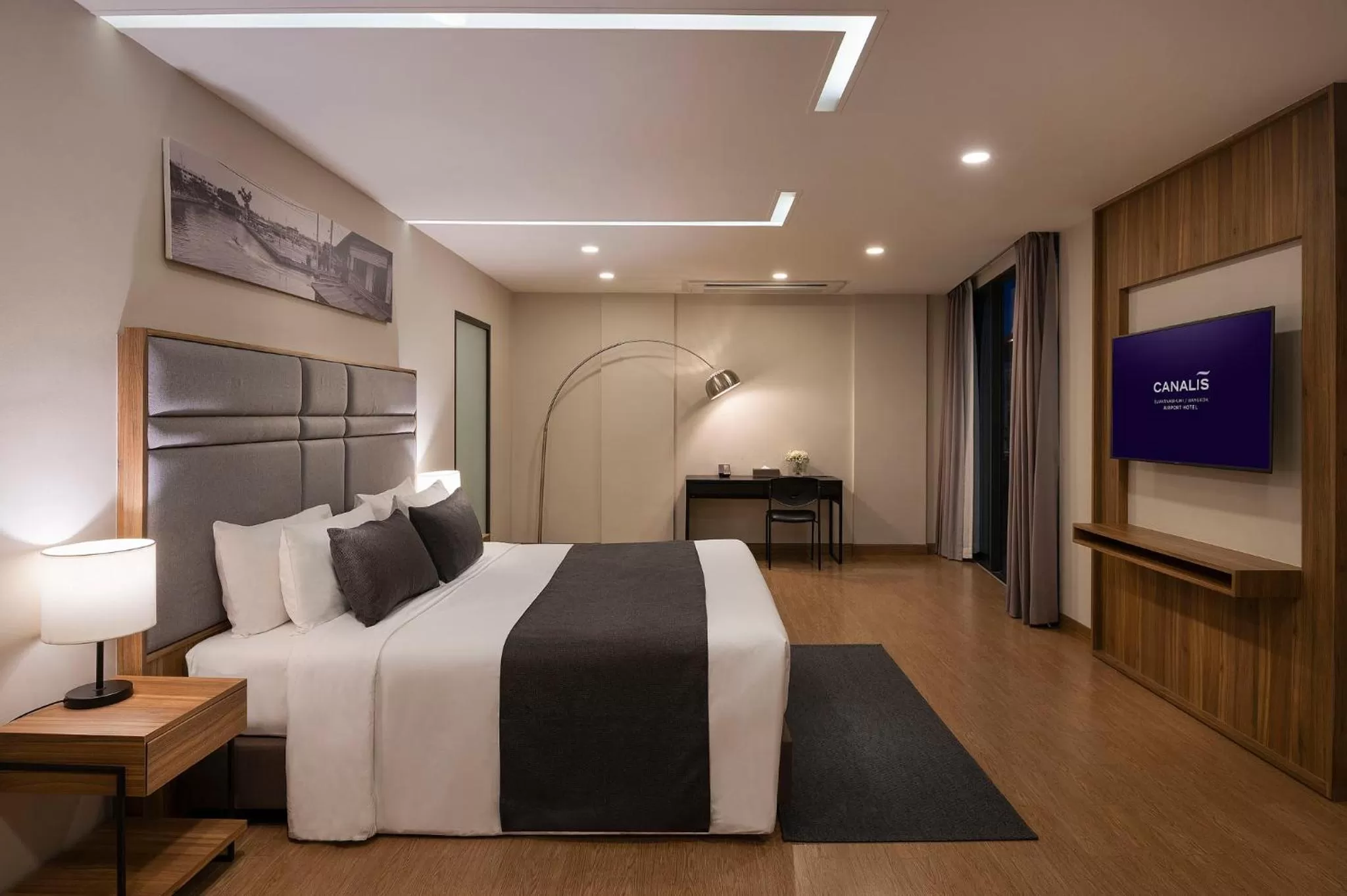 Bed in Canalis Suvarnabhumi Airport Hotel