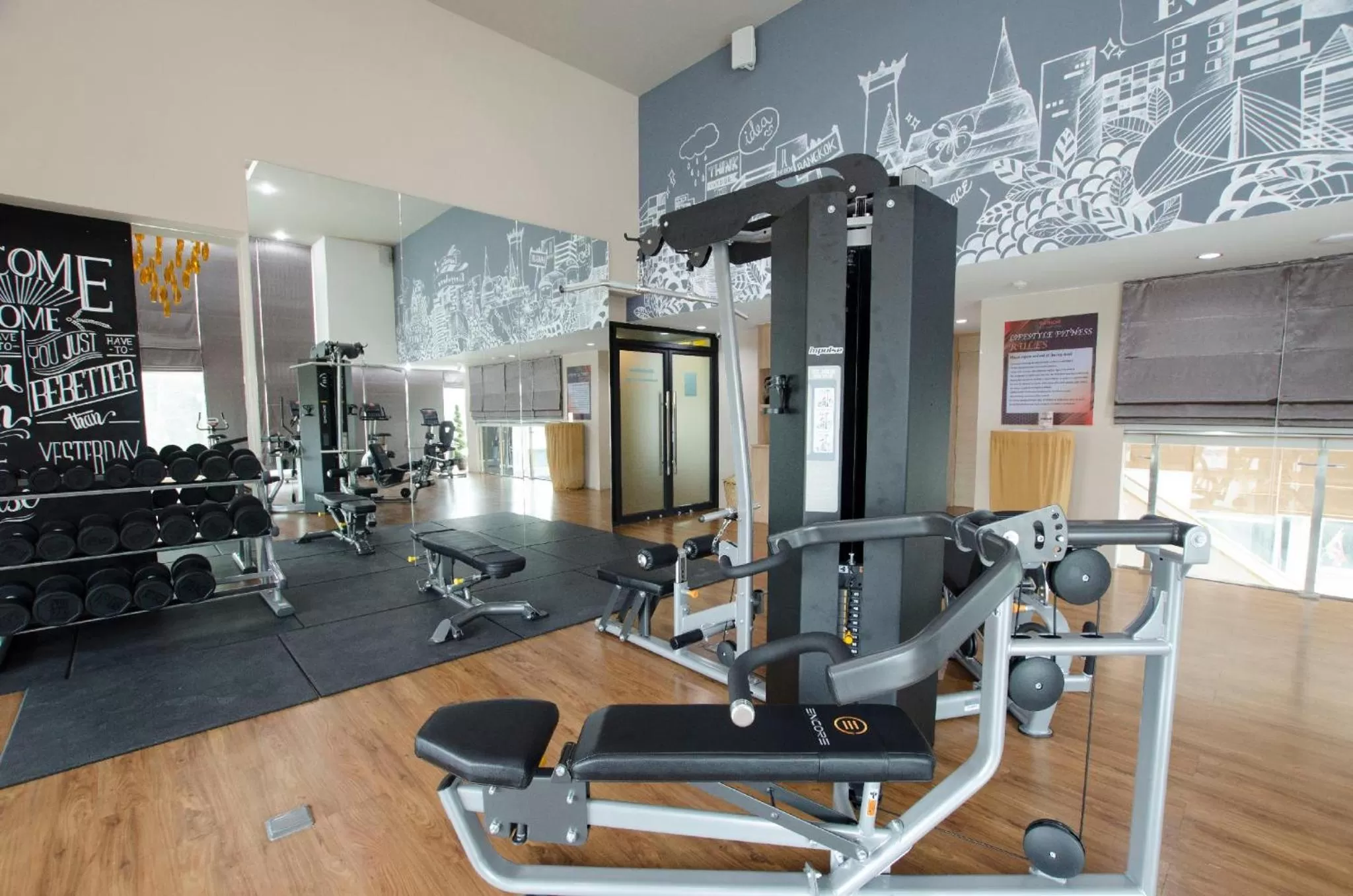 Fitness centre/facilities in The Riche Boutique Hotel Don Mueang Airport