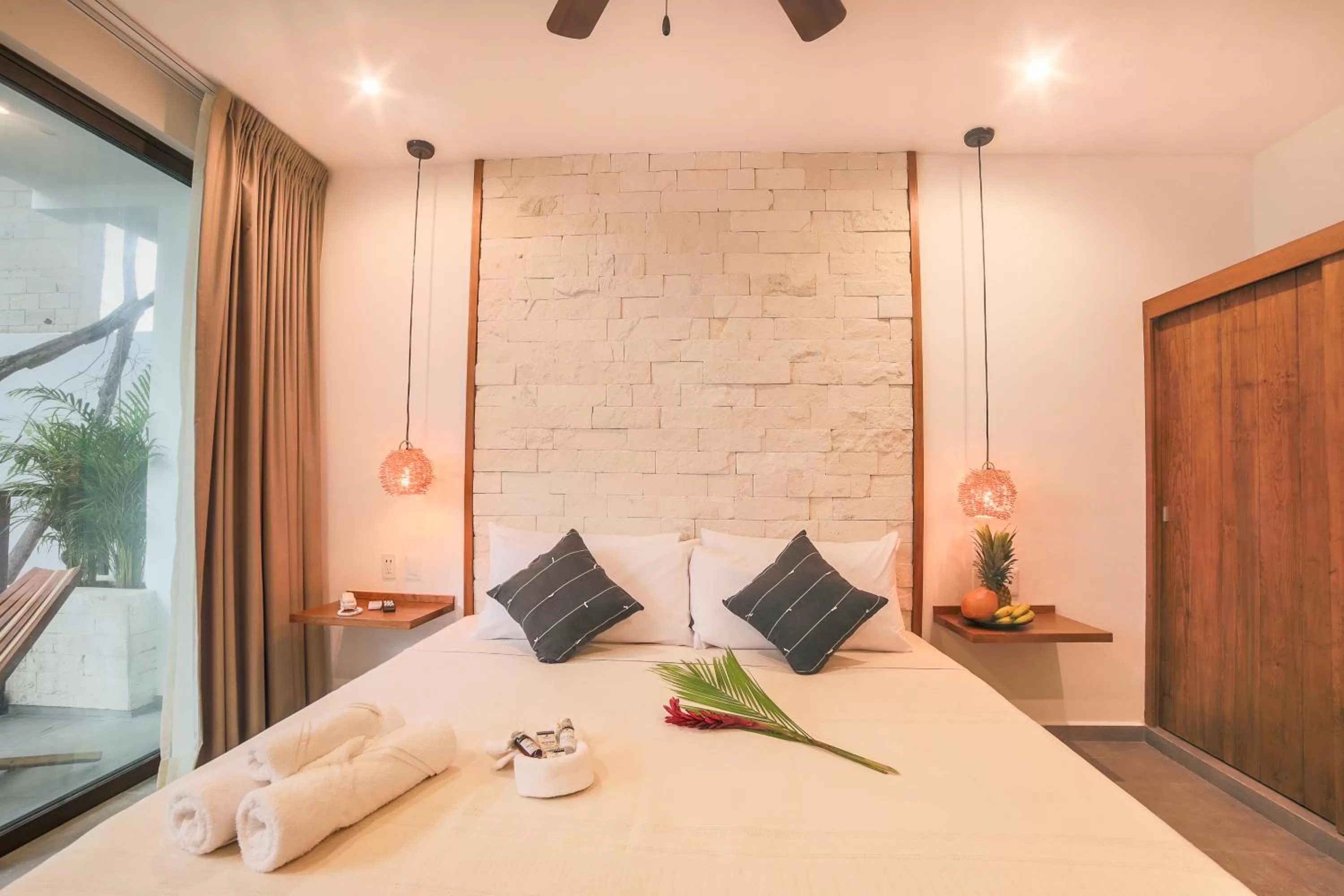 Bed in Hotel Blanco Tulum Adults Only