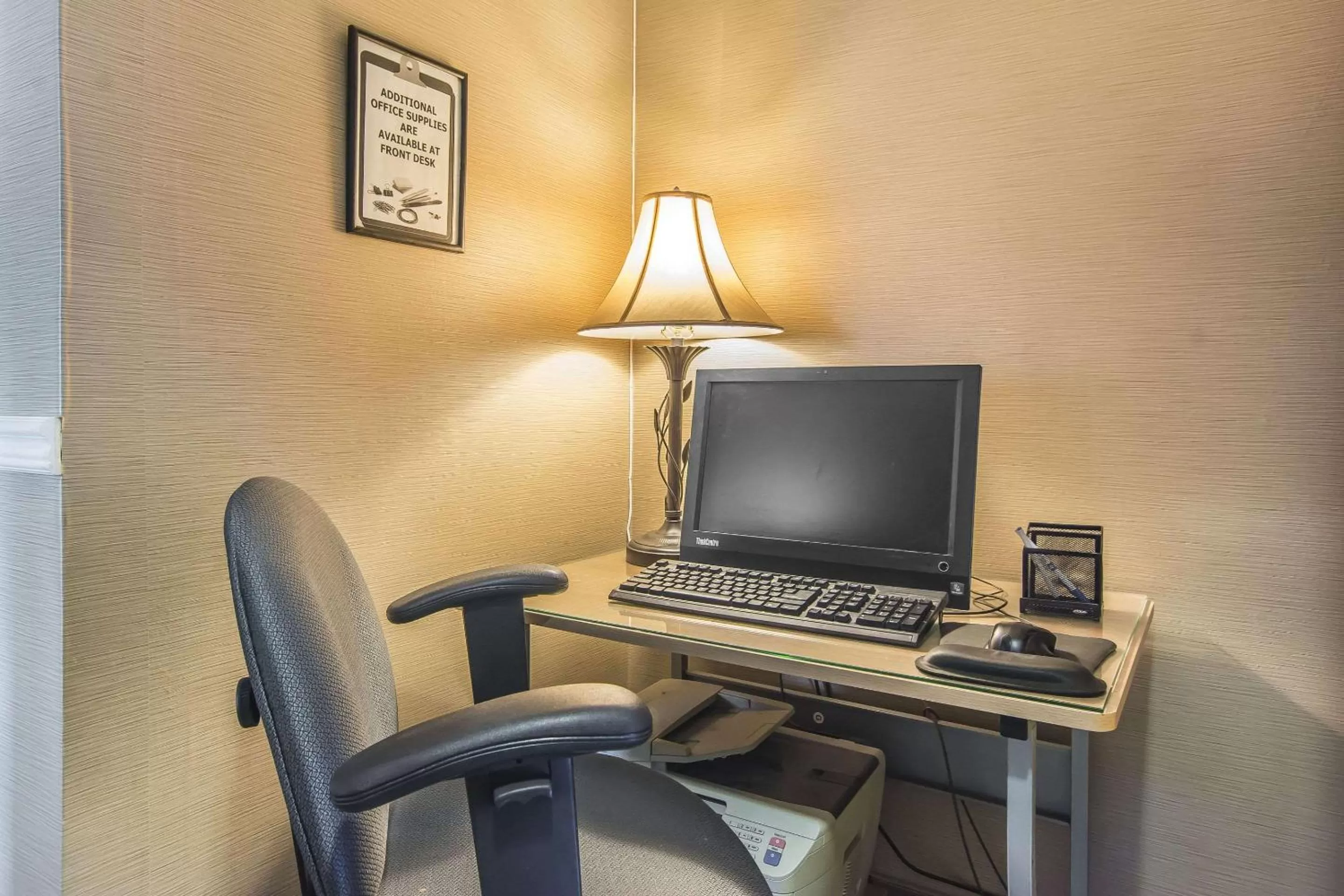 On site in Comfort Inn