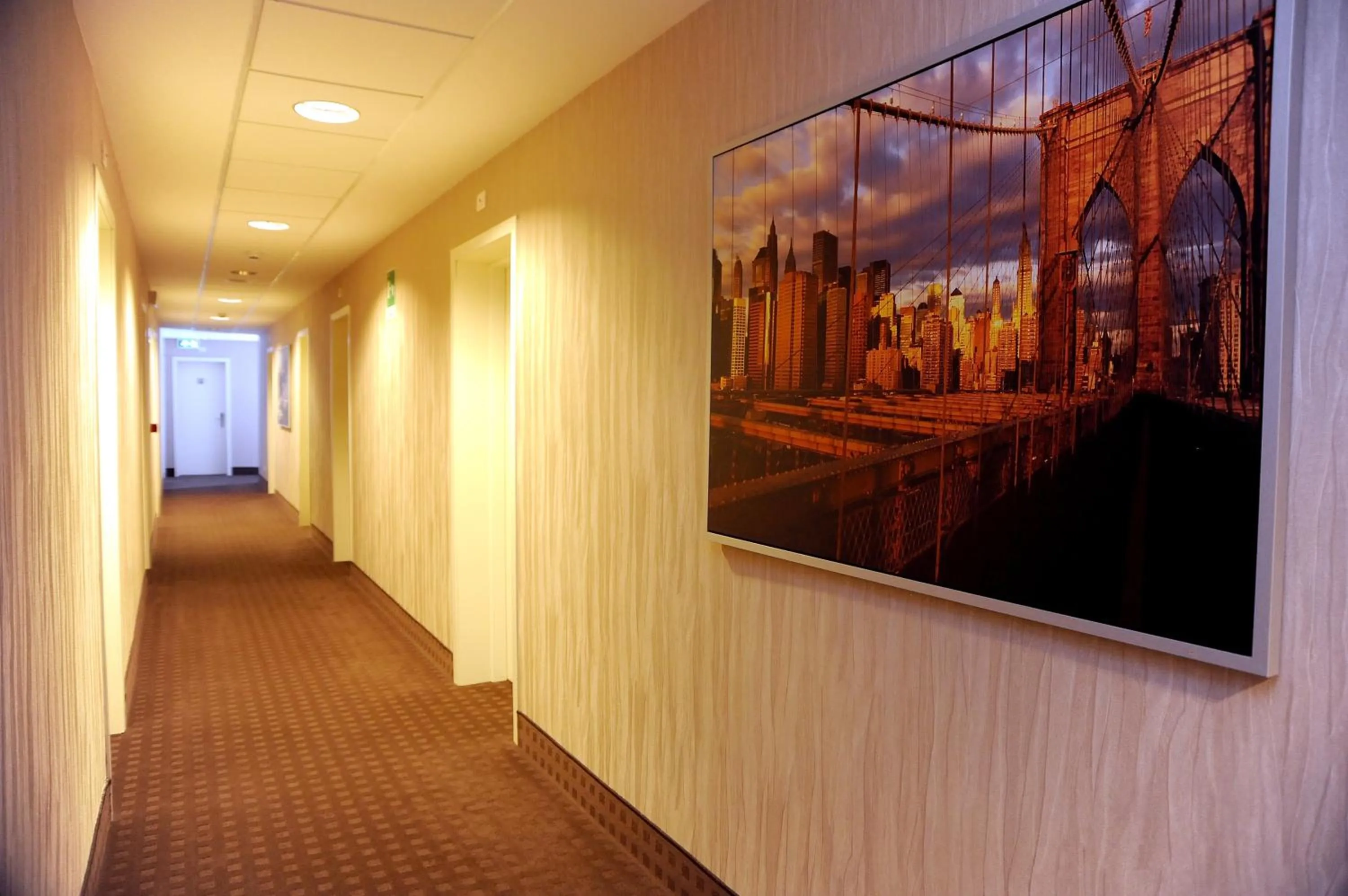 Lobby or reception in Palace Inn Rome Fiano