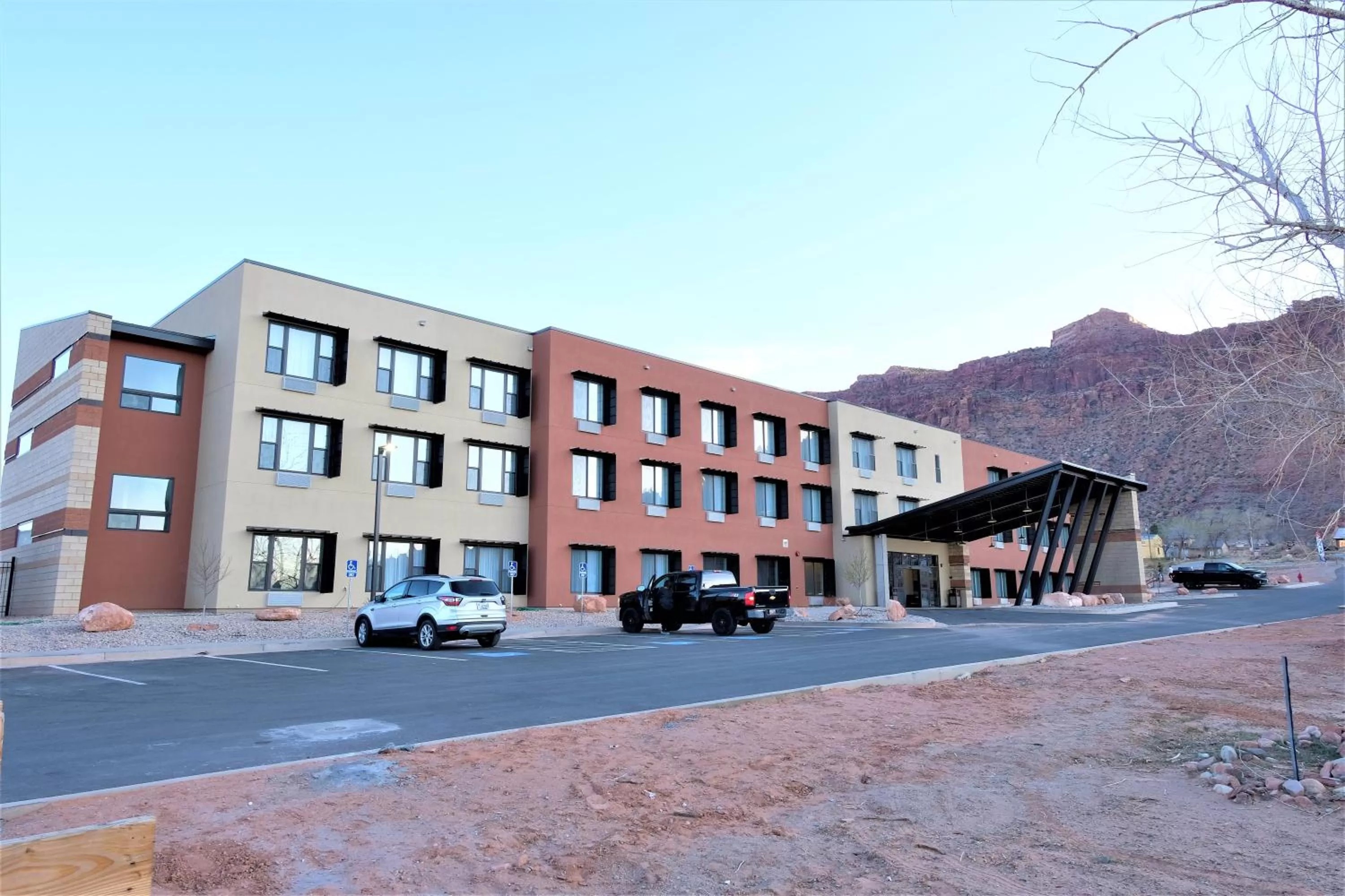 Property building in Scenic View Inn & Suites Moab