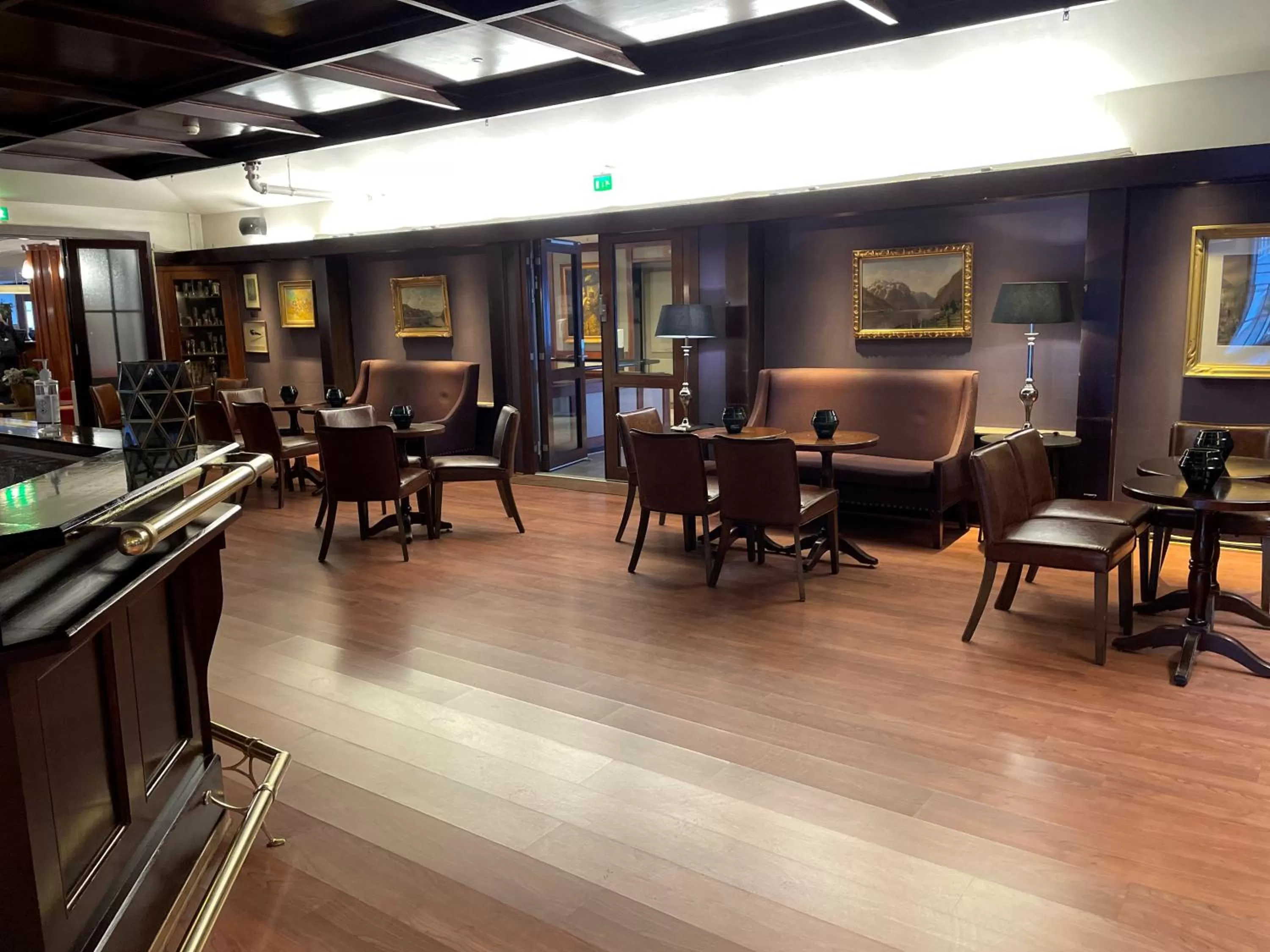 Lounge or bar in Klækken Hotel