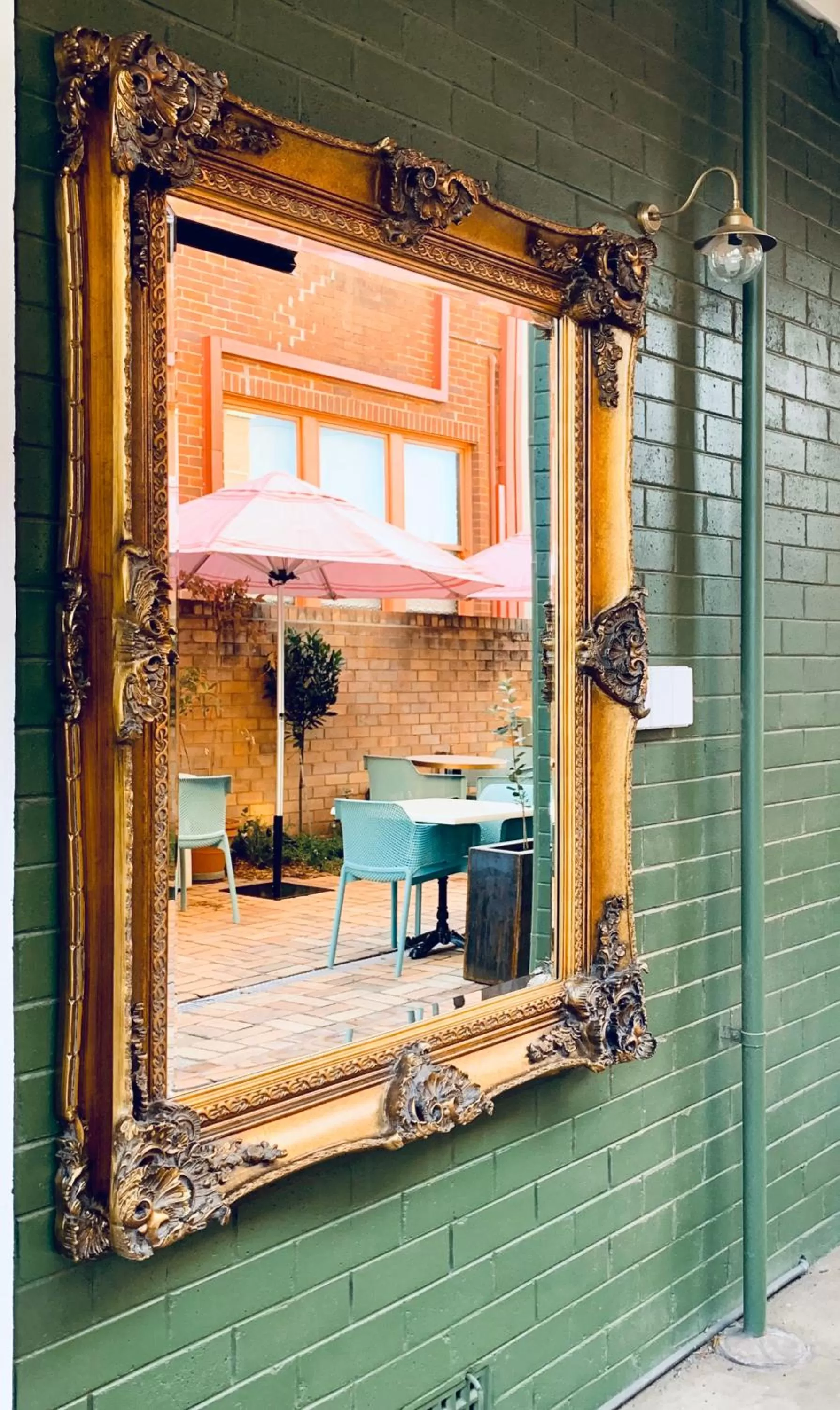 Patio in Gunnedah Hotel