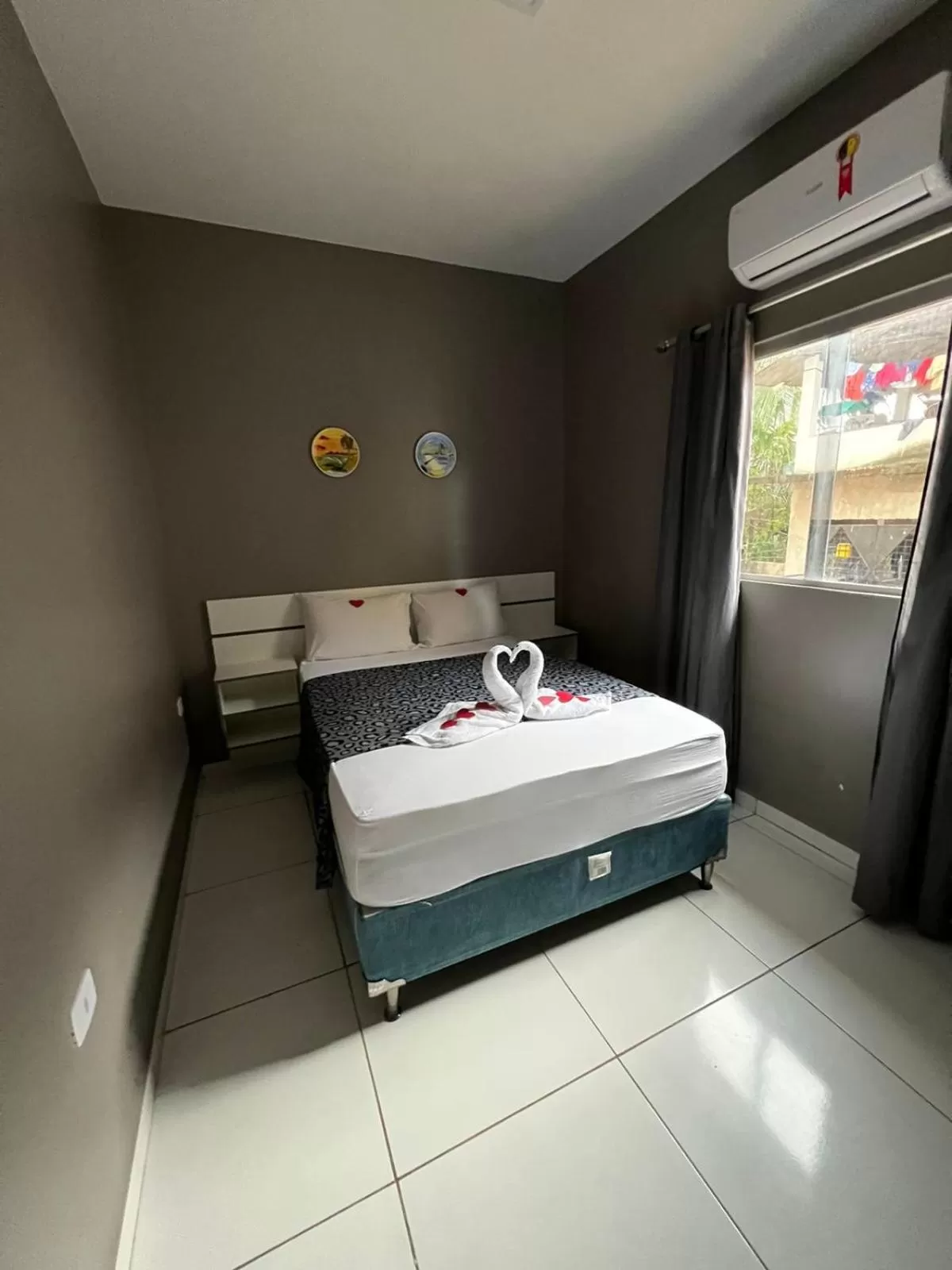 Bed in Pousada Praia Bela