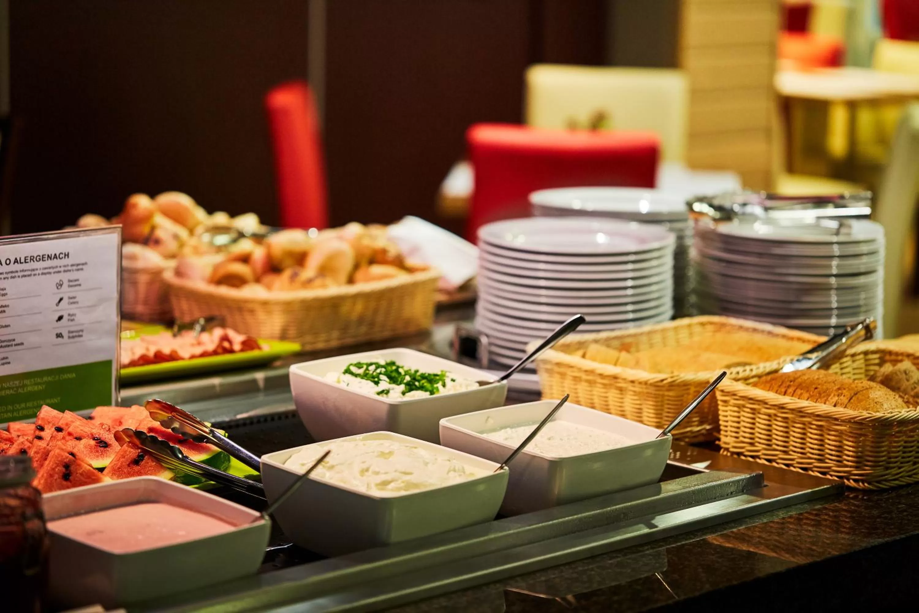 Buffet breakfast in CAMPANILE PRIME Krakow Old Town