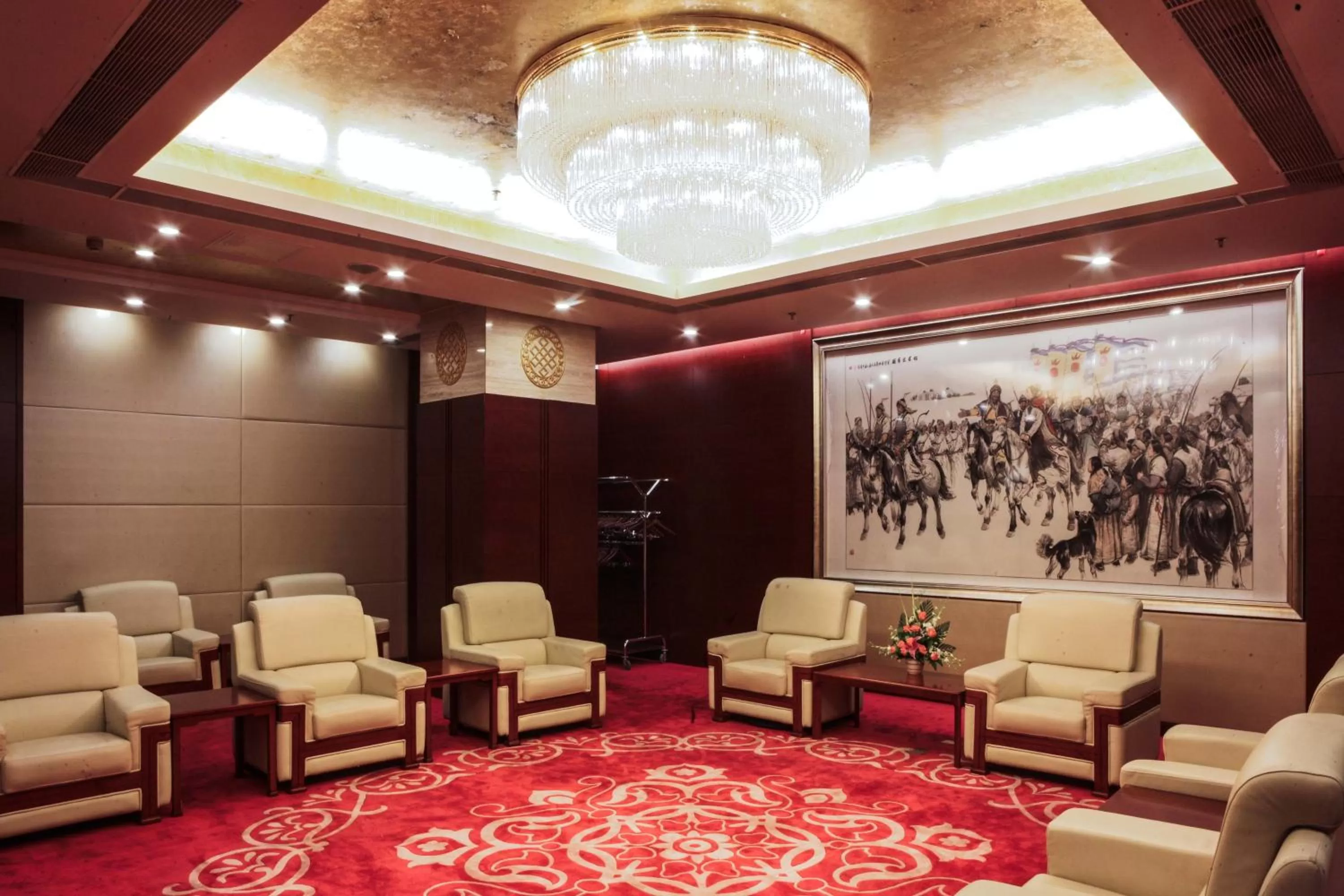 Lobby or reception in Inner Mongolia Grand Hotel