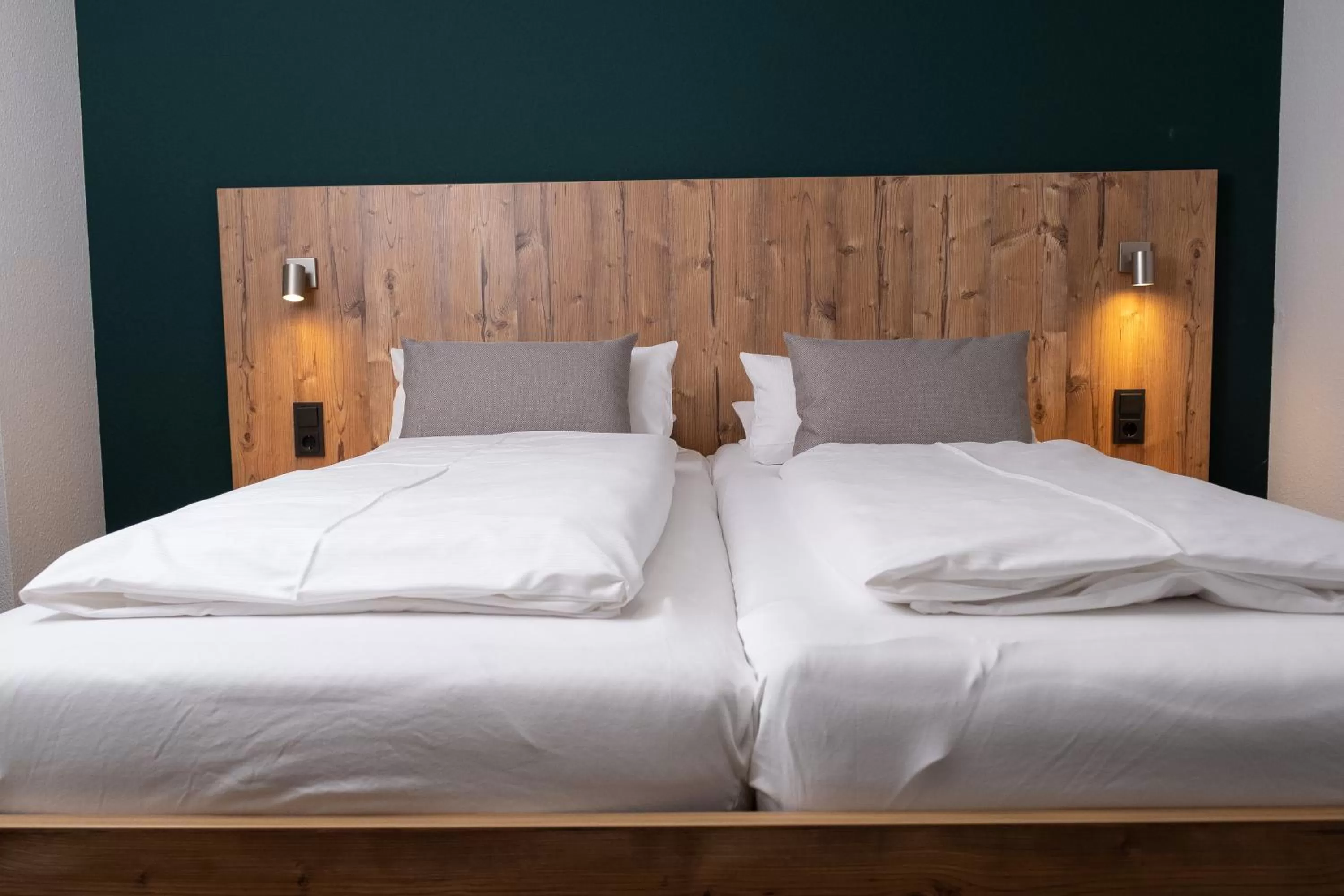 Bed in Gasthaus Hotel Kranz