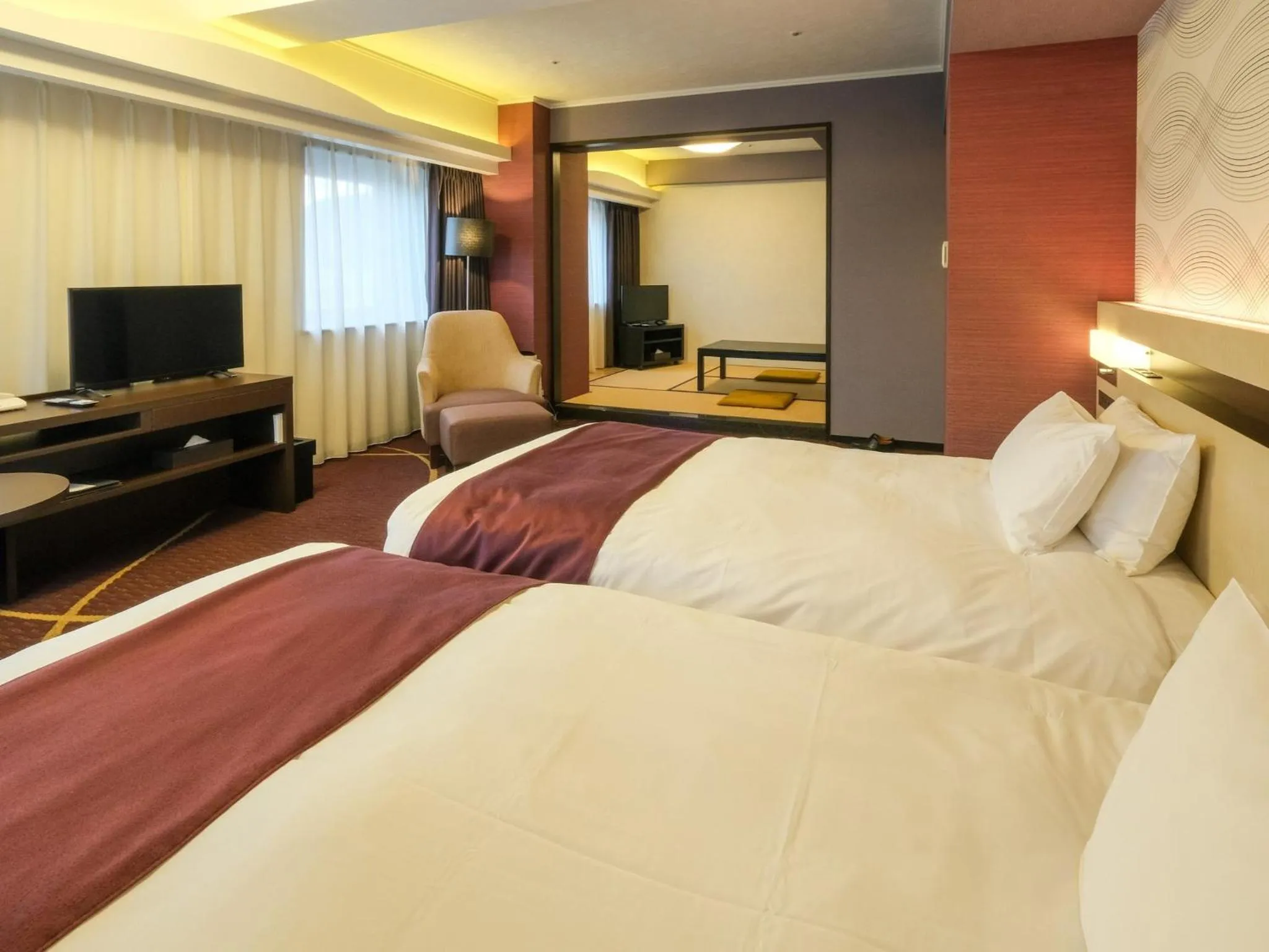 View (from property/room), Bed in Hotel Buena Vista