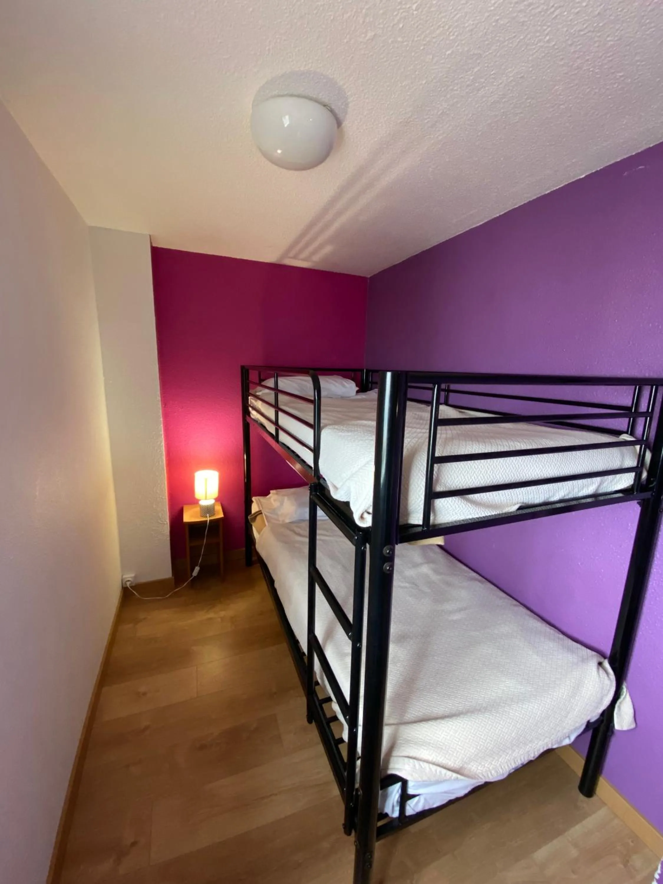 Bed in Hôtel De La Plage