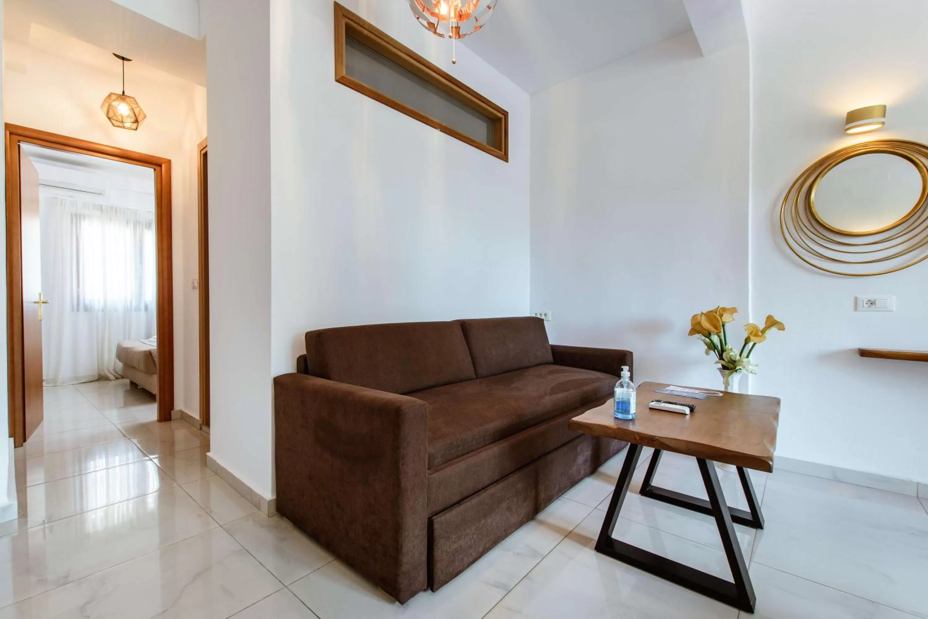 Living room in Deluxe Suites