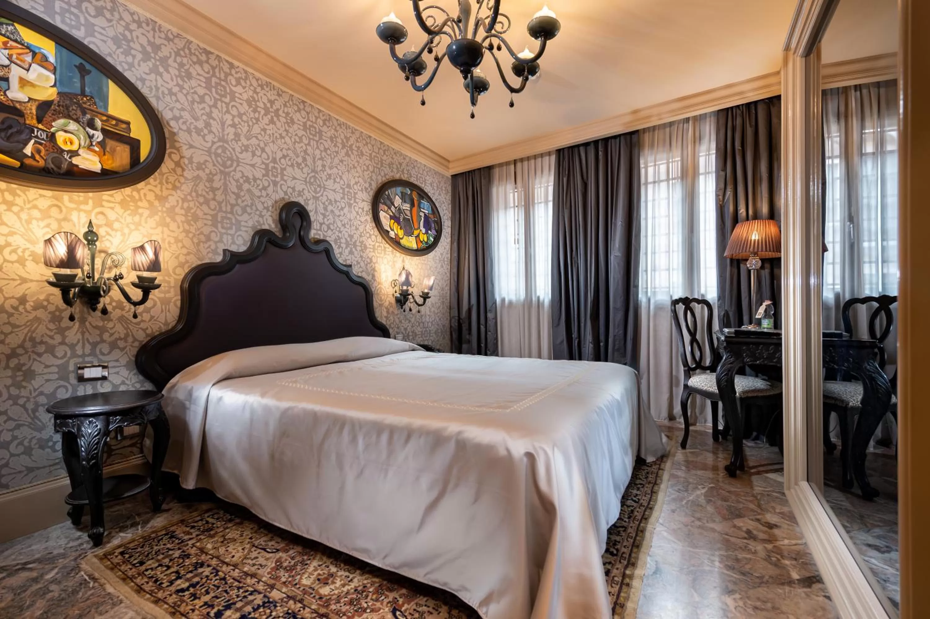 Bed in Hotel Palazzetto Madonna