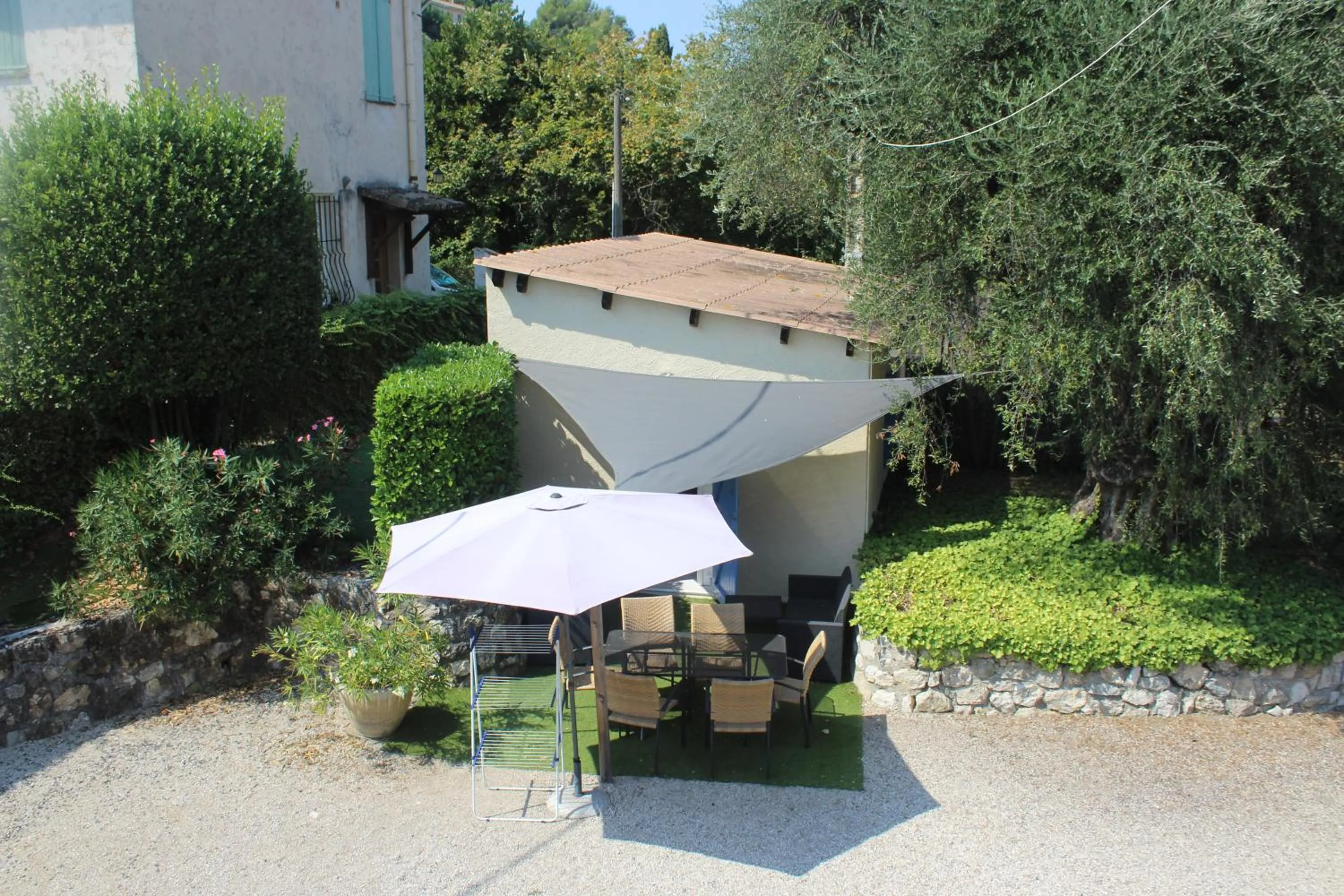 View (from property/room) in Hotel Cayrons Vence & St Paul de Vence
