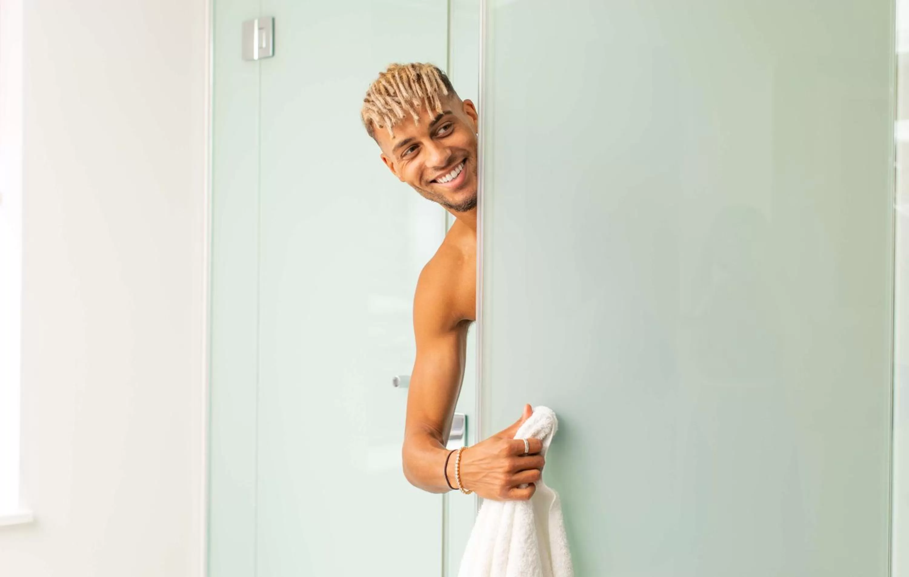 Bathroom in YOTEL Edinburgh