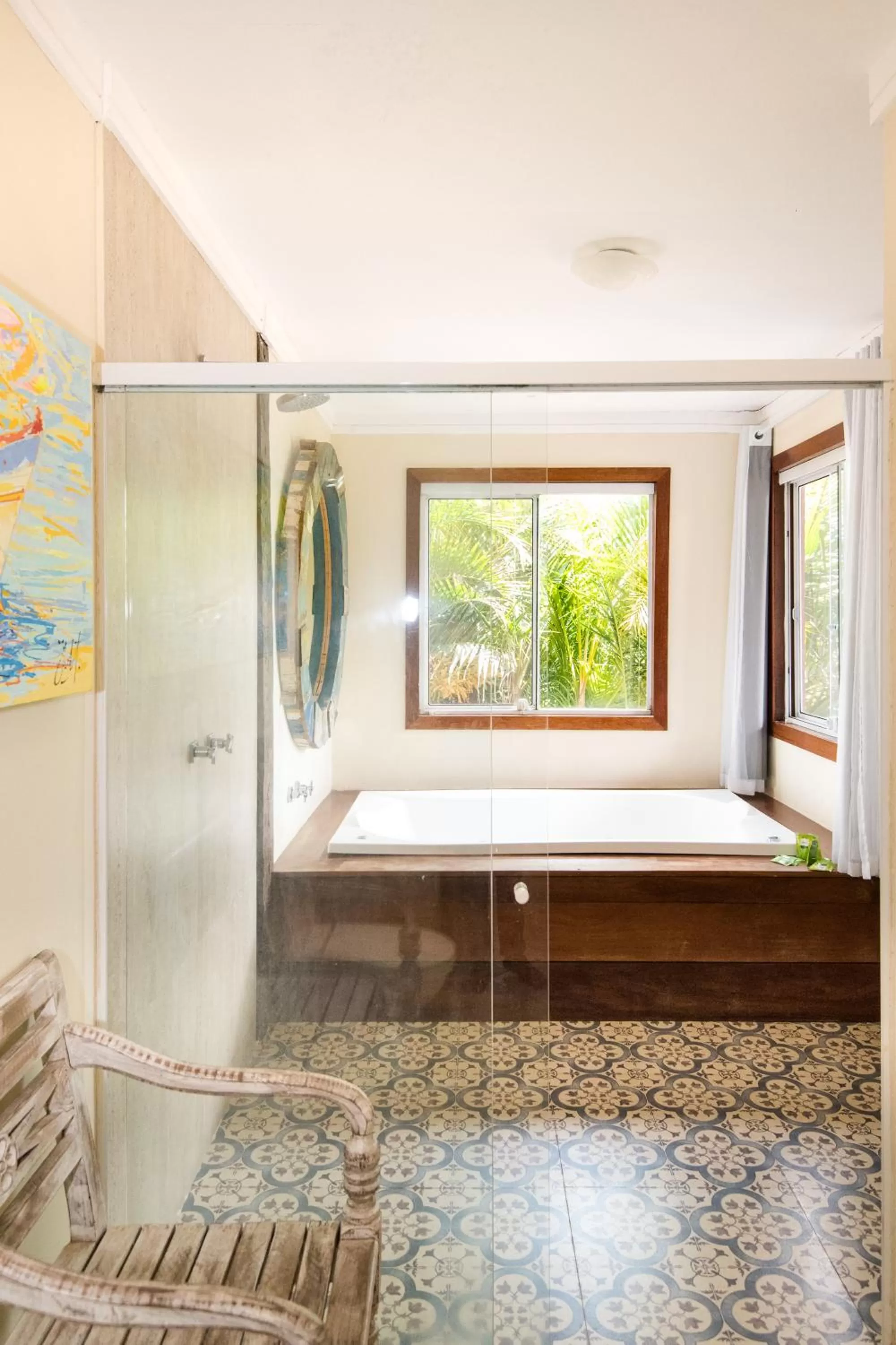 Bathroom in Pousada La Dolce Vita