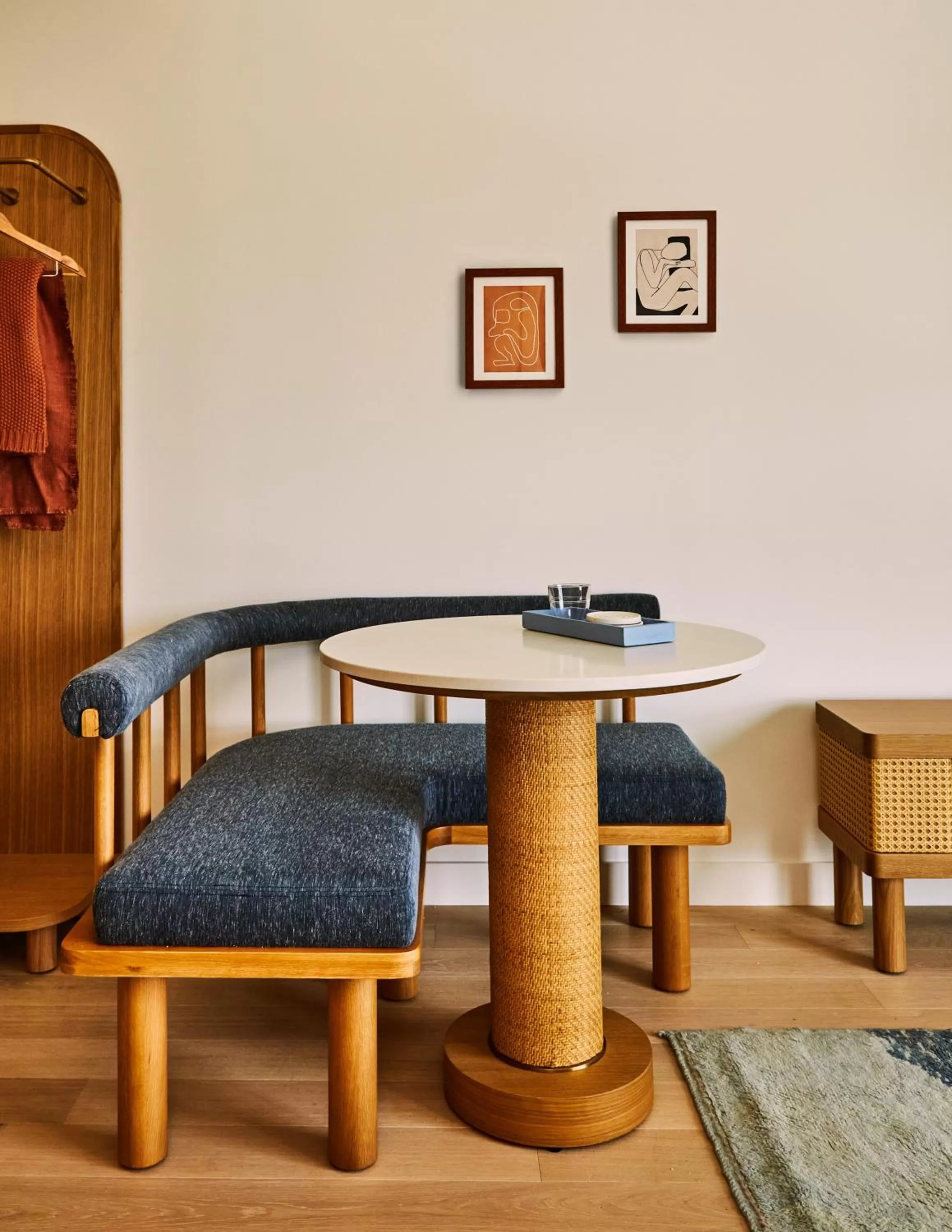 Dining area in Alsace LA