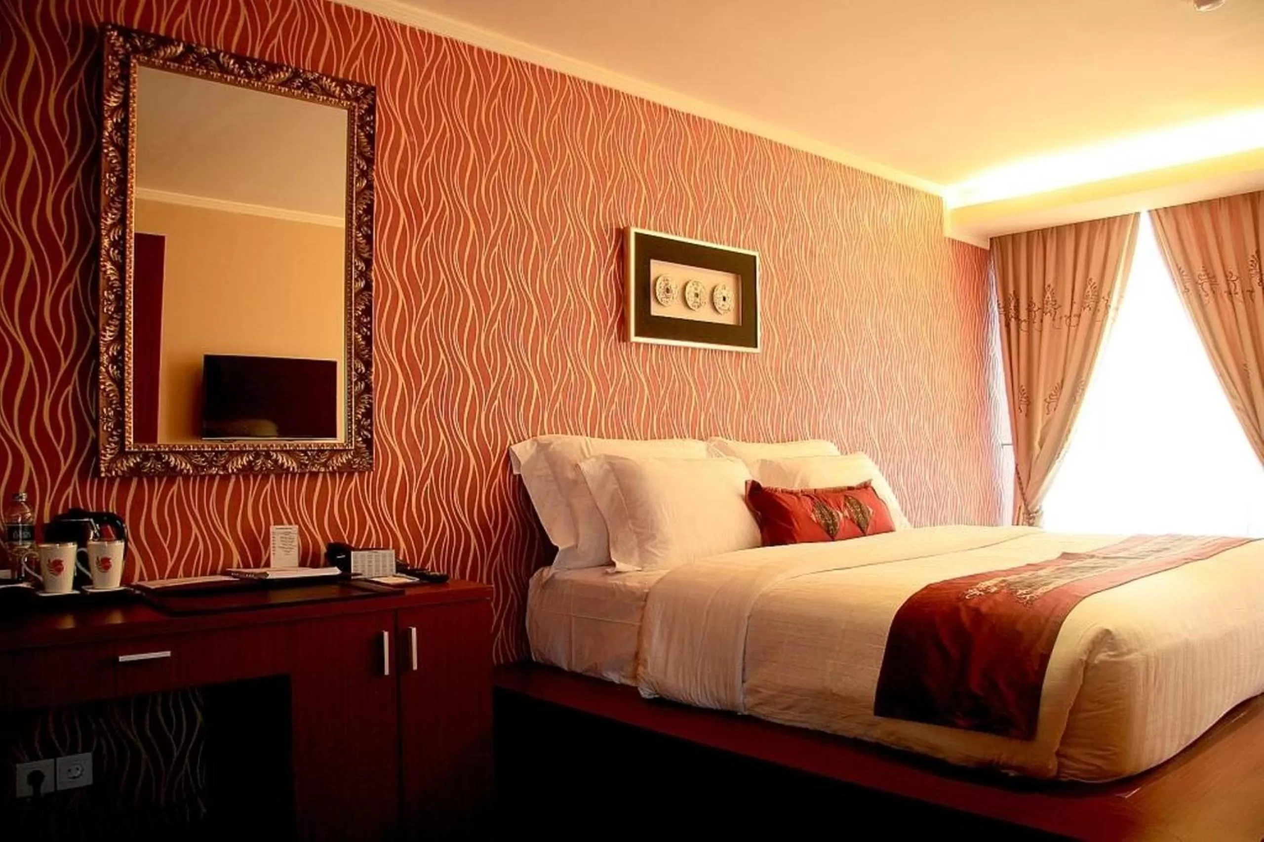 Bed in Lion Hotel & Plaza Manado