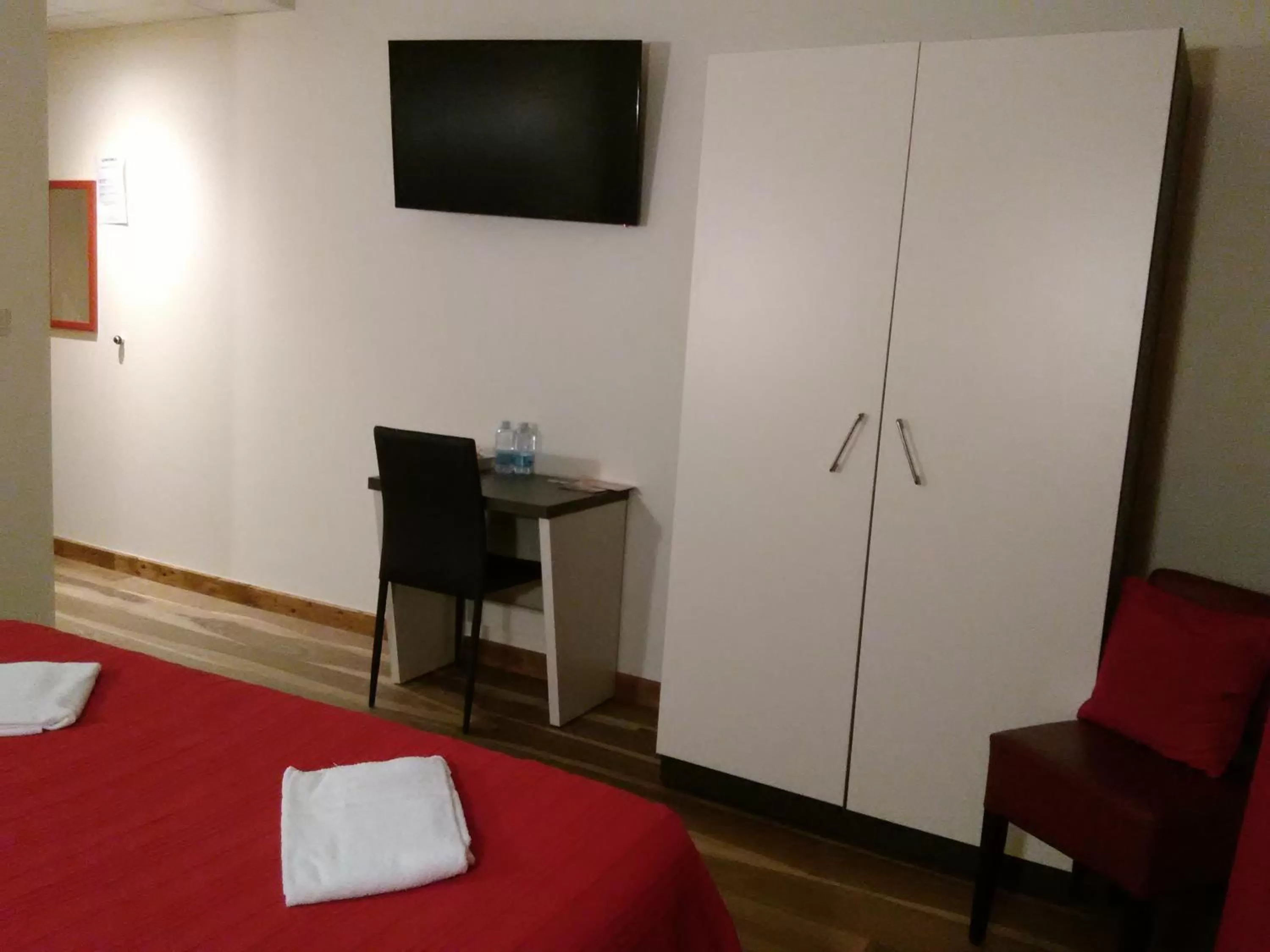 Bed in Logis Le Provençal