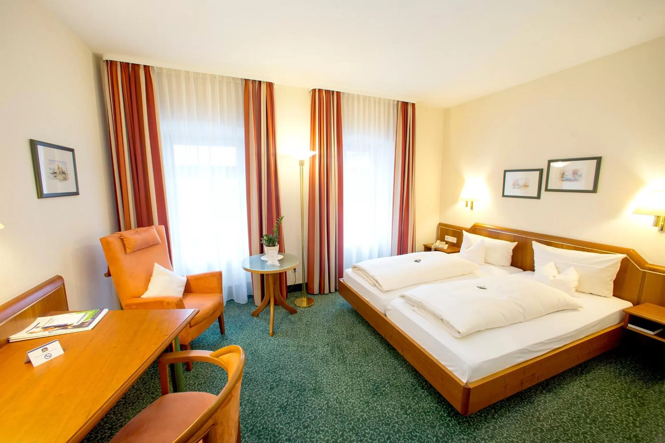 Photo of the whole room, Bed in Hotel Weisses Lamm