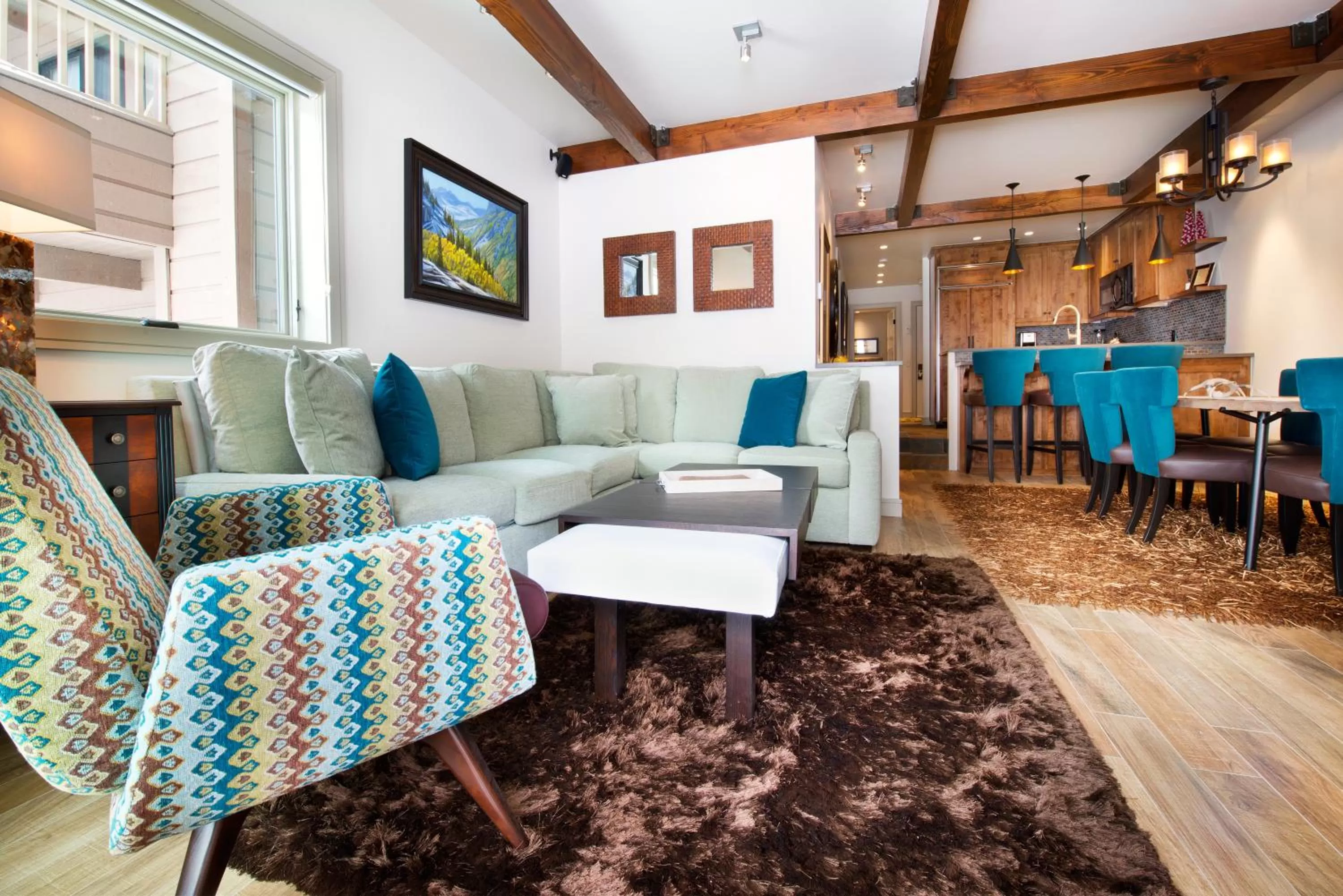 Living room in The Gant